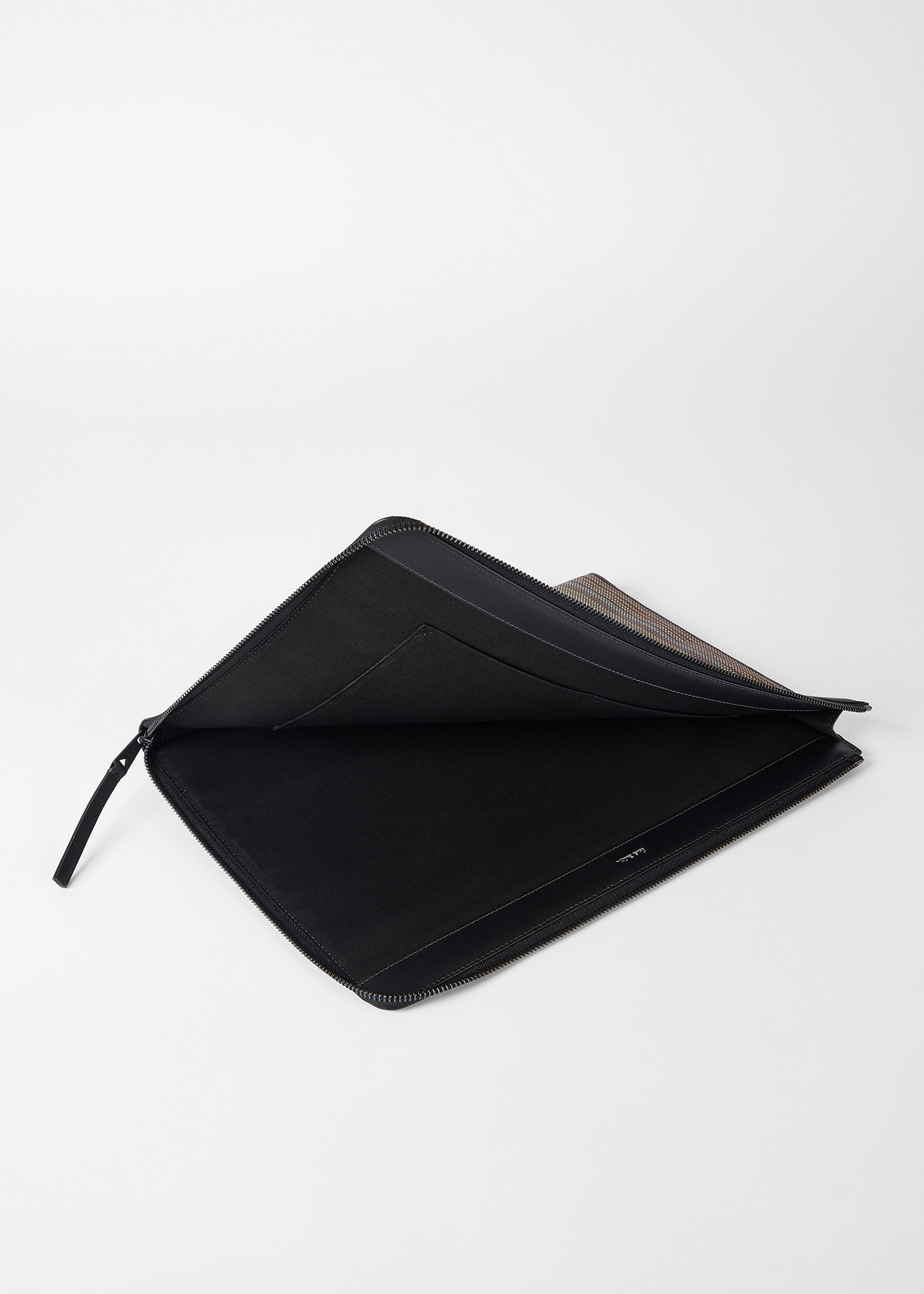 'Signature Stripe' Coated Canvas Document Case - 4