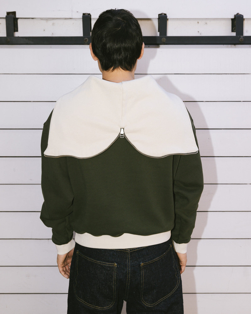 Zip Hoodie - Green 8
