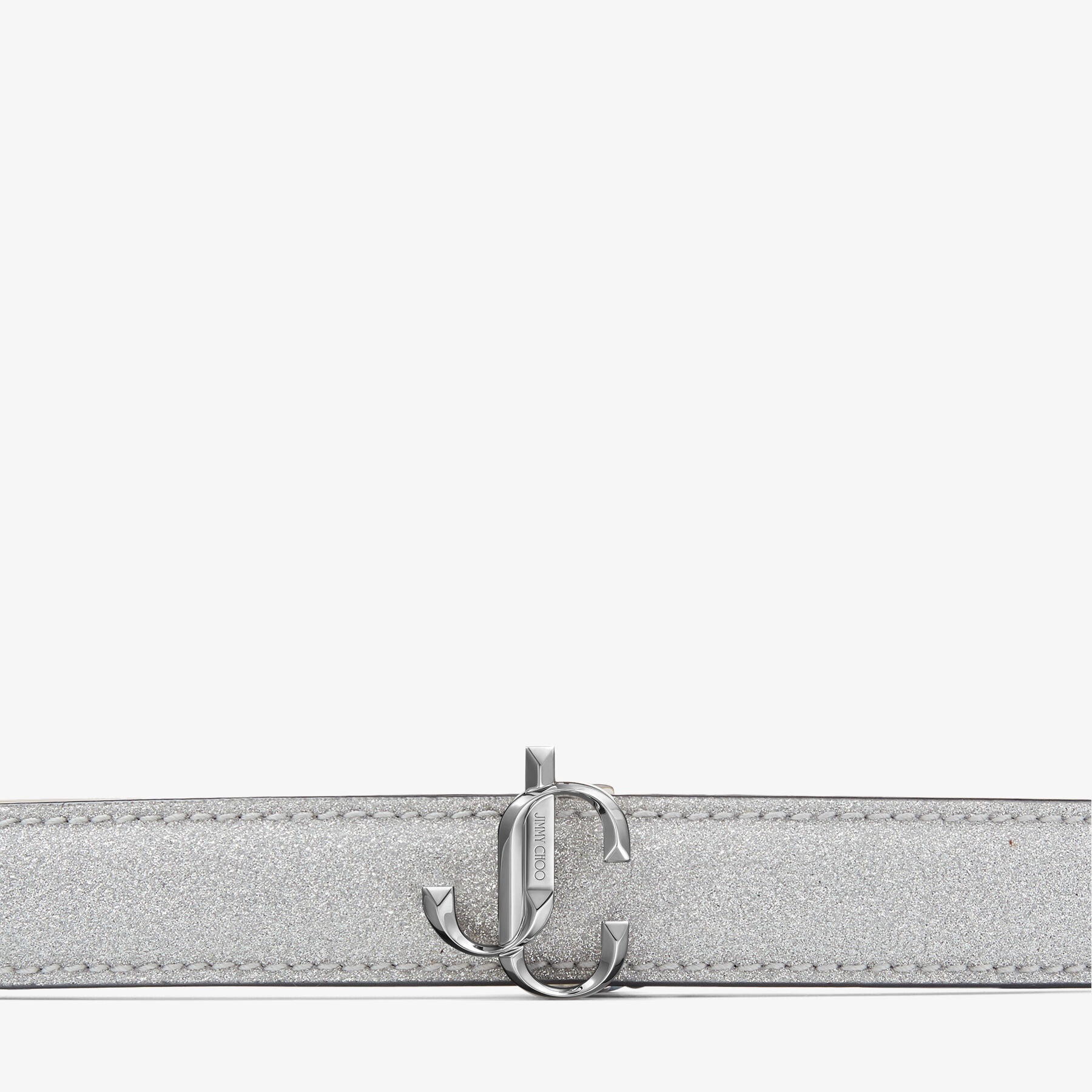 Mini Felisa
Silver Fine Glitter Fabric Belt - 2