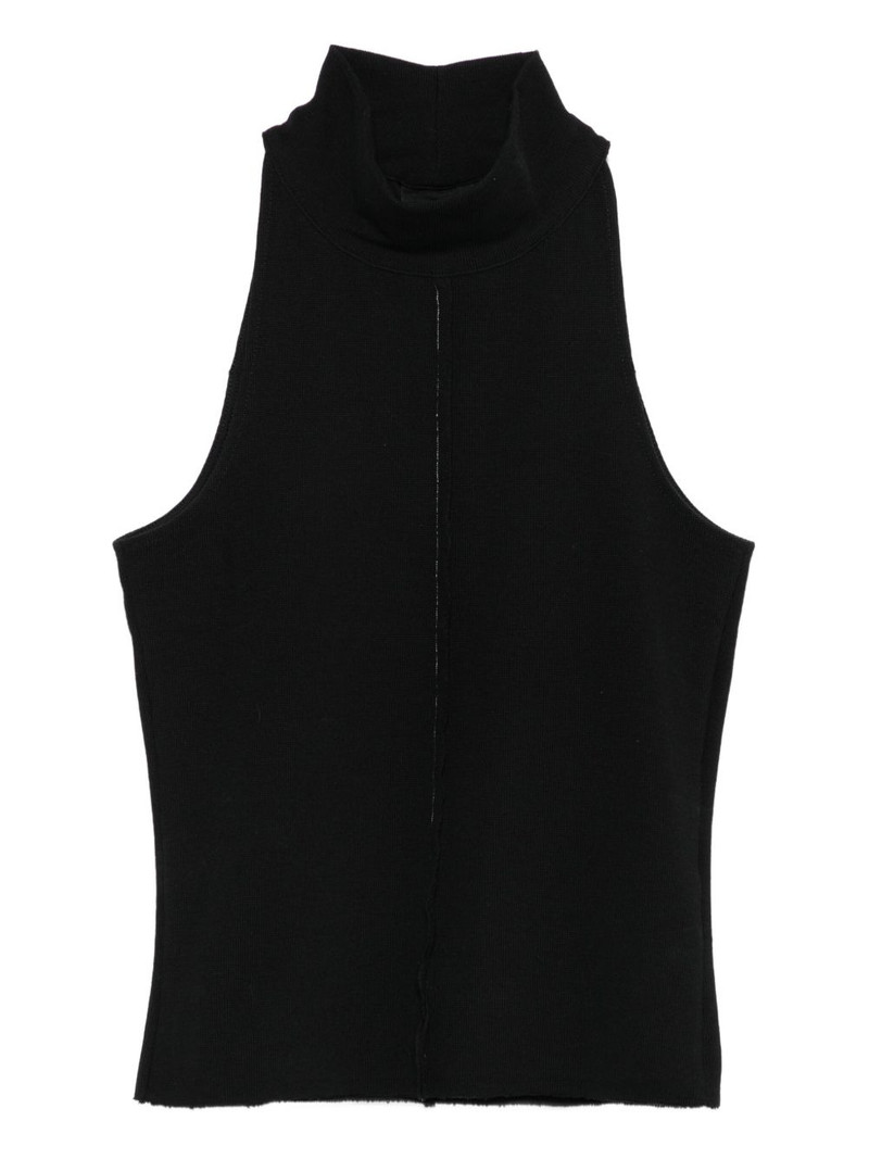 high-neck sleeveless top 1