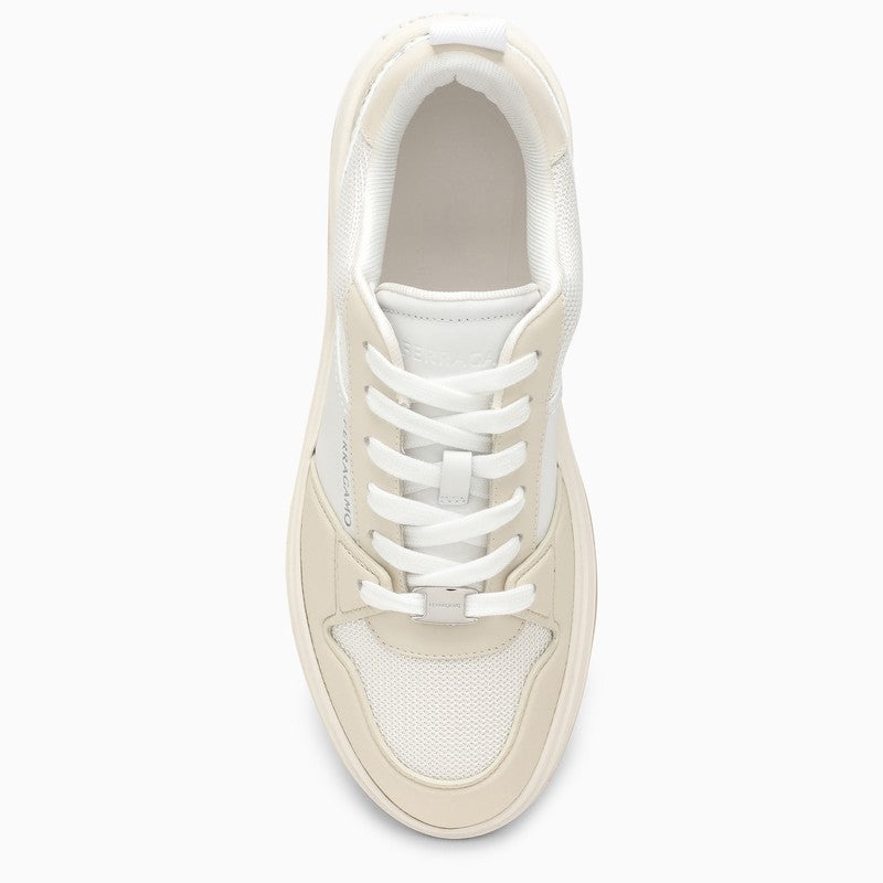 スニーカー FERRAGAMO LOW WHITE LEATHER TRAINER FERRAGAMO Ferragamo Low White Leather Trainer Men | luosophy