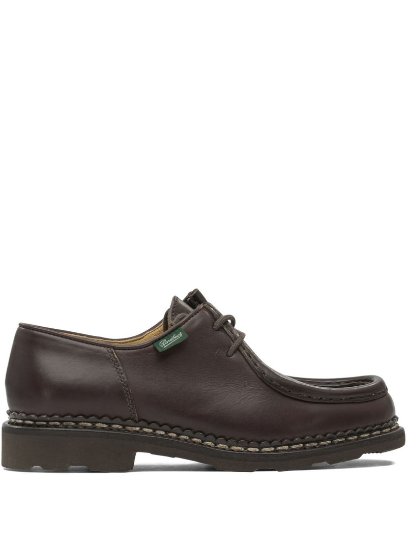 leather lace-up loafers 1