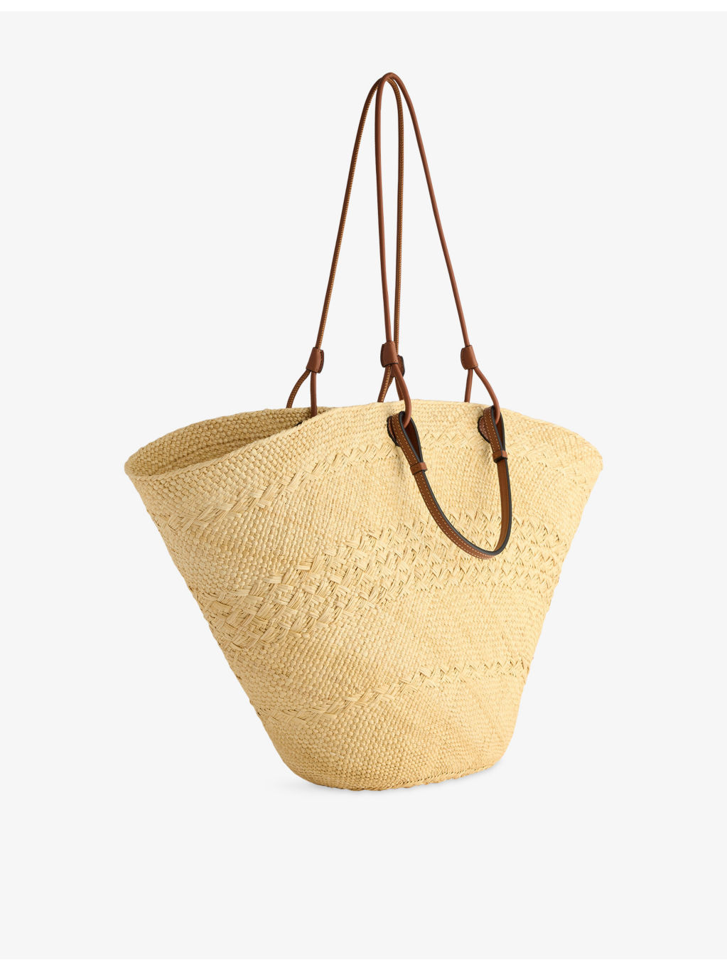 Anagram Large Palm Basket Bag - 5