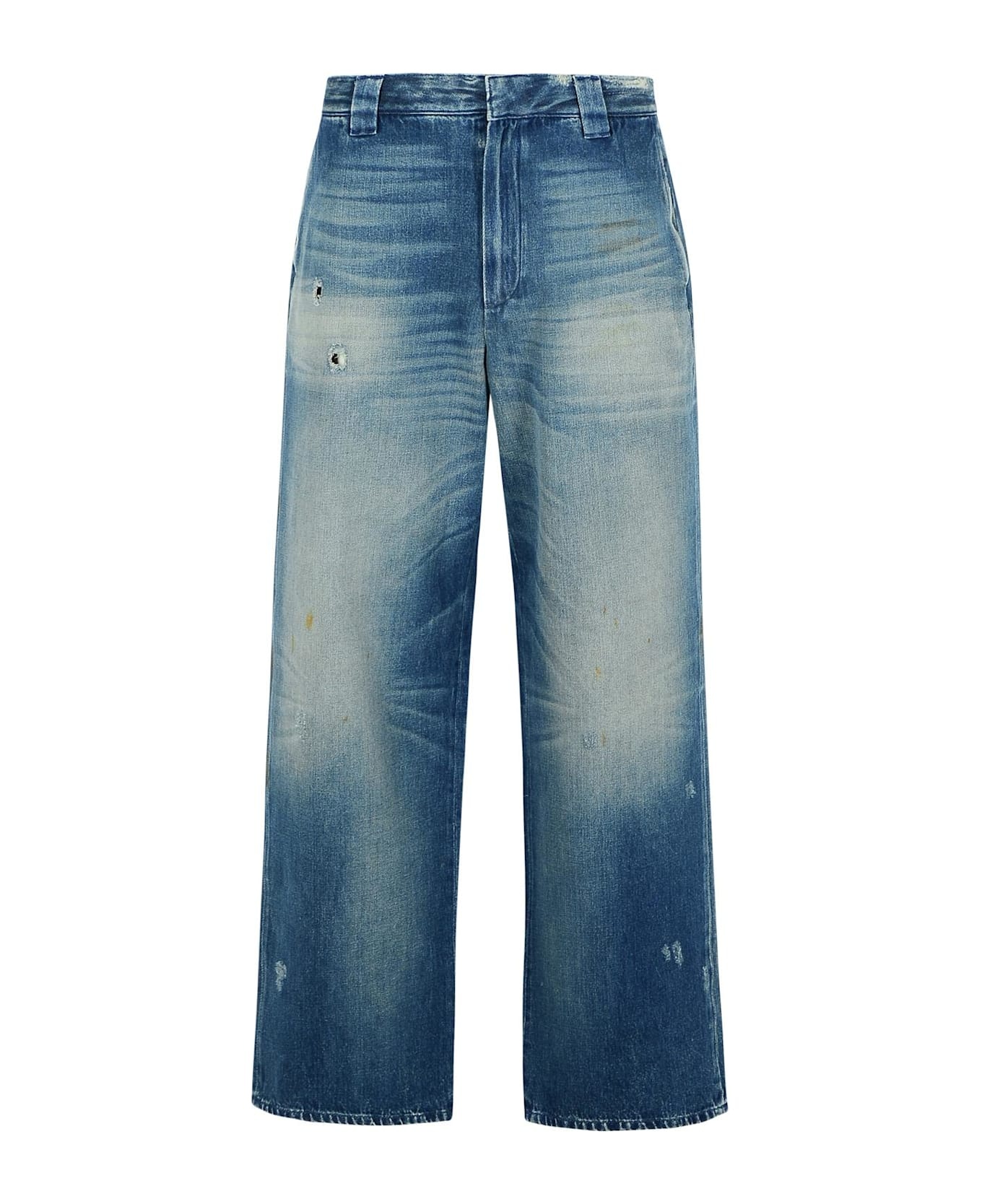 'norton' Light Blue Denim Jeans - 3