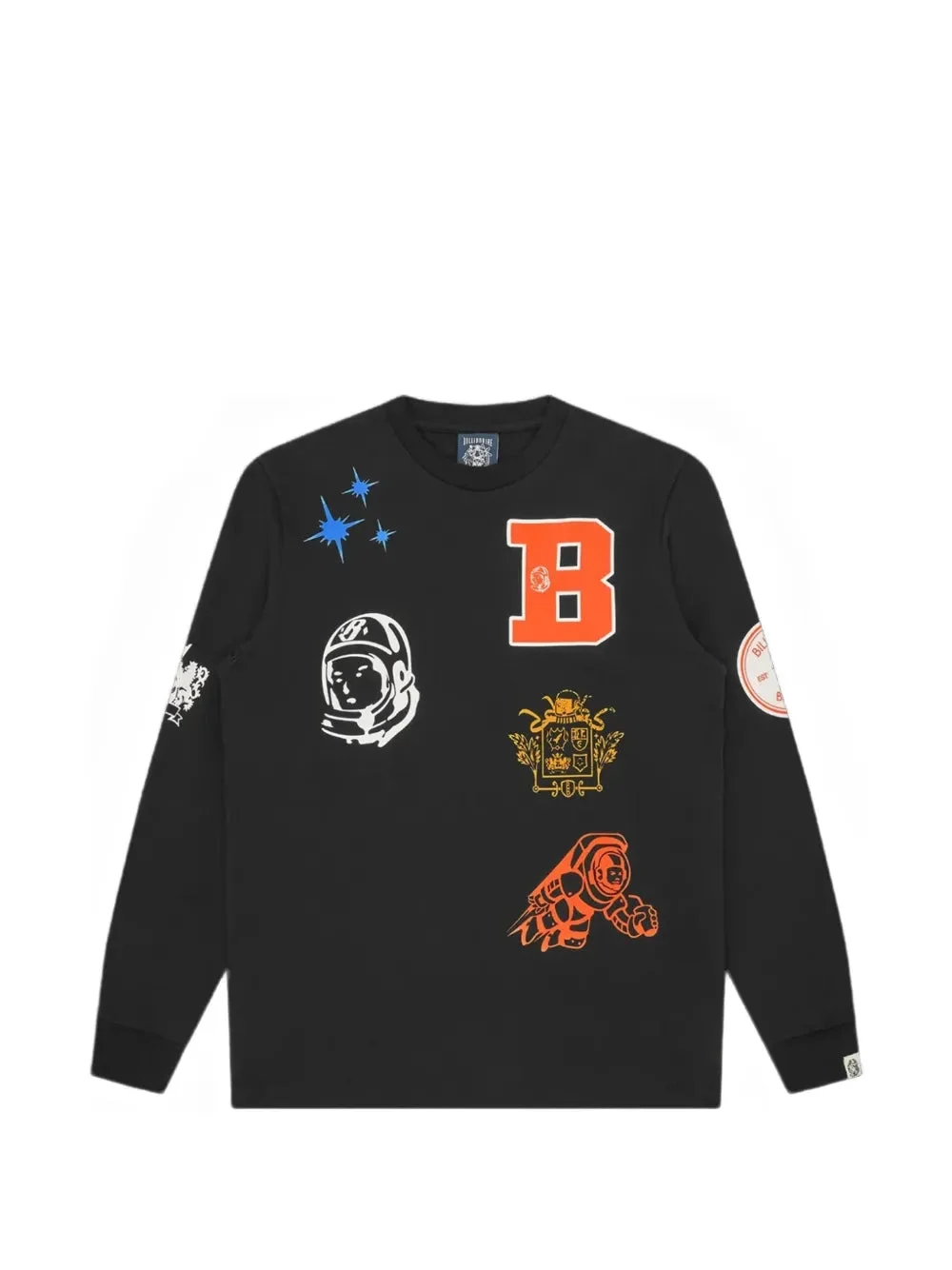 LOGO-PRINT LONG-SLEEVE T-SHIRT - 1