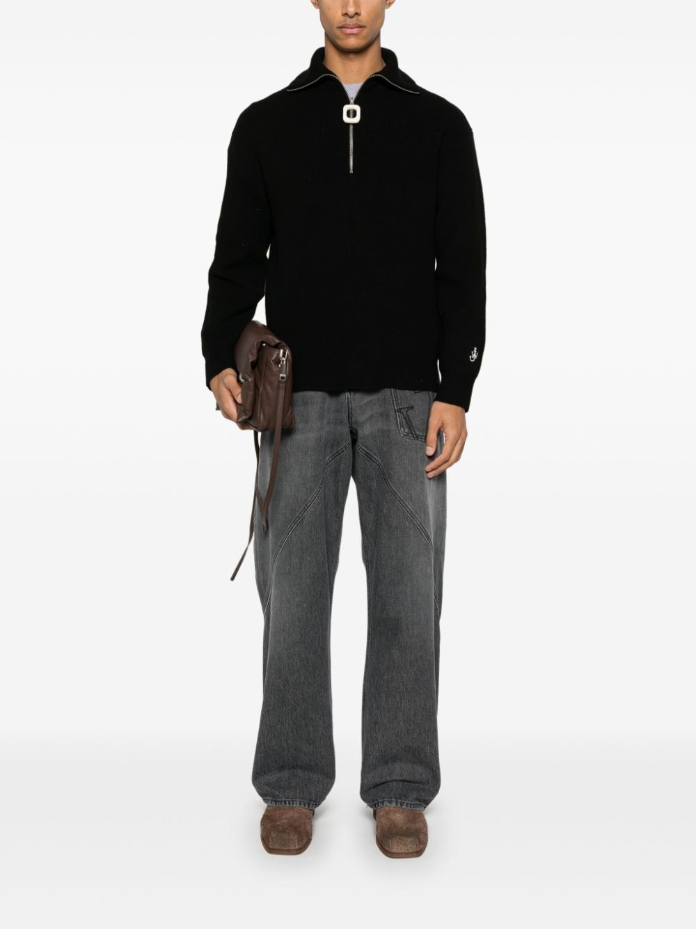 half-zip sweater - 2