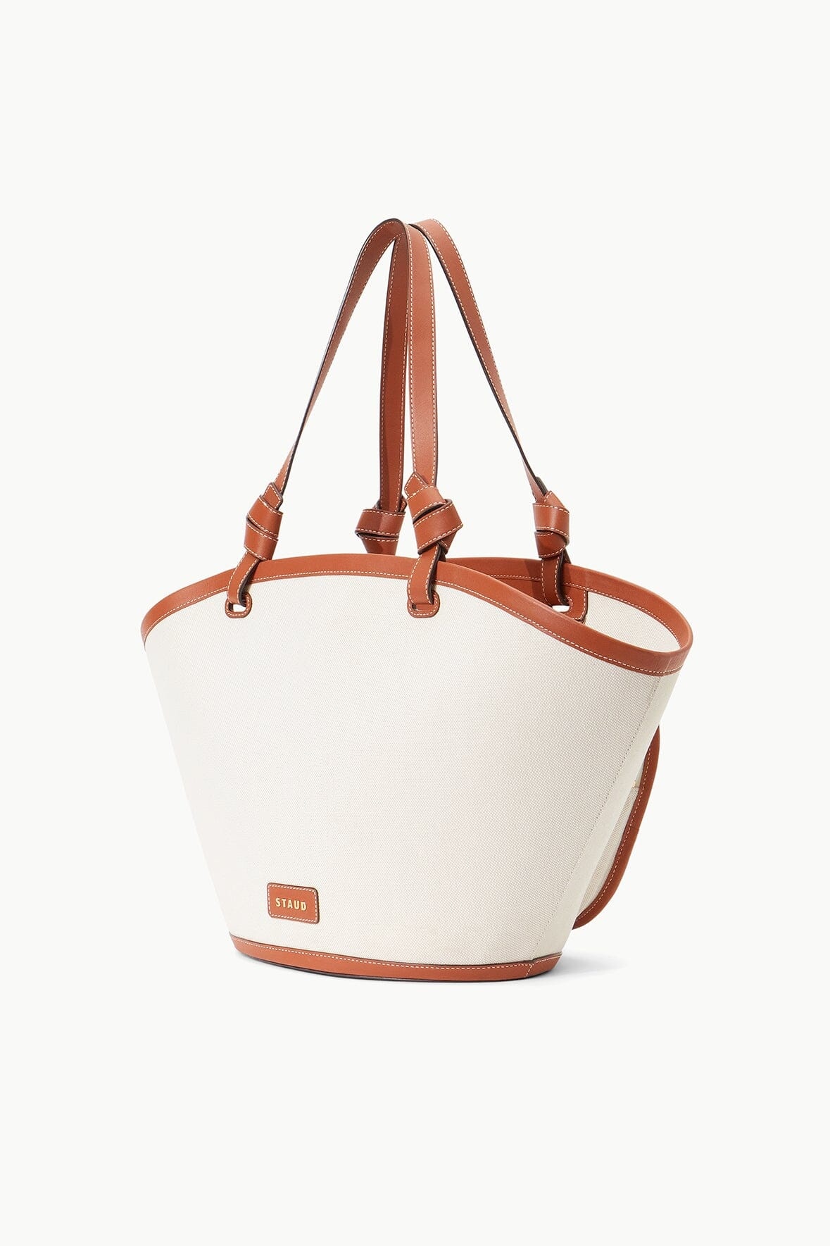 STAUD REPLAY TOTE NATURAL TAN - 3