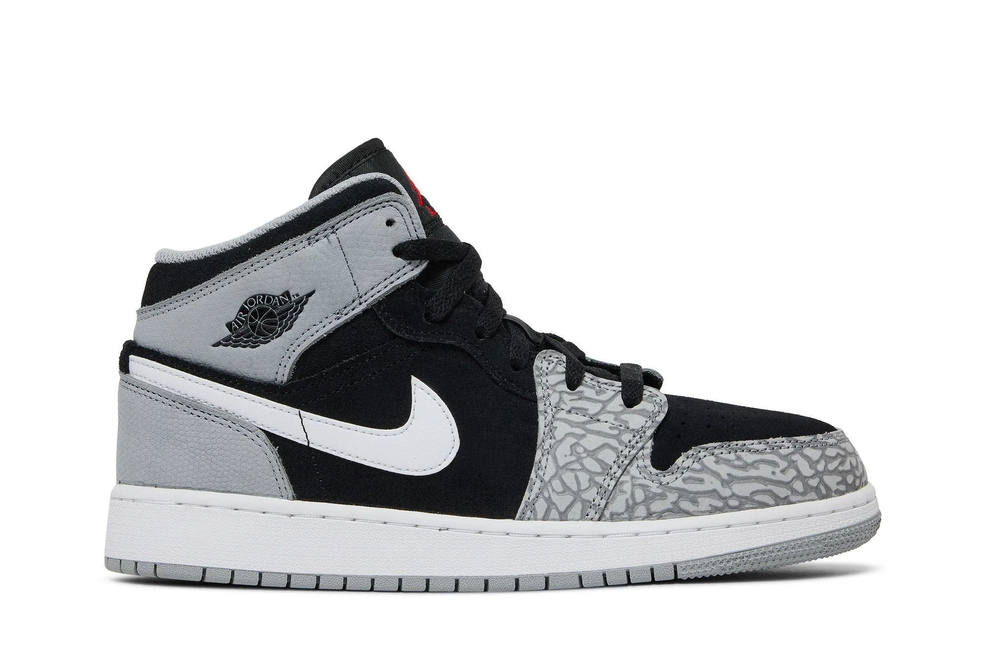 Air Jordan 1 Mid SE GS 'Elephant Toe' - 1