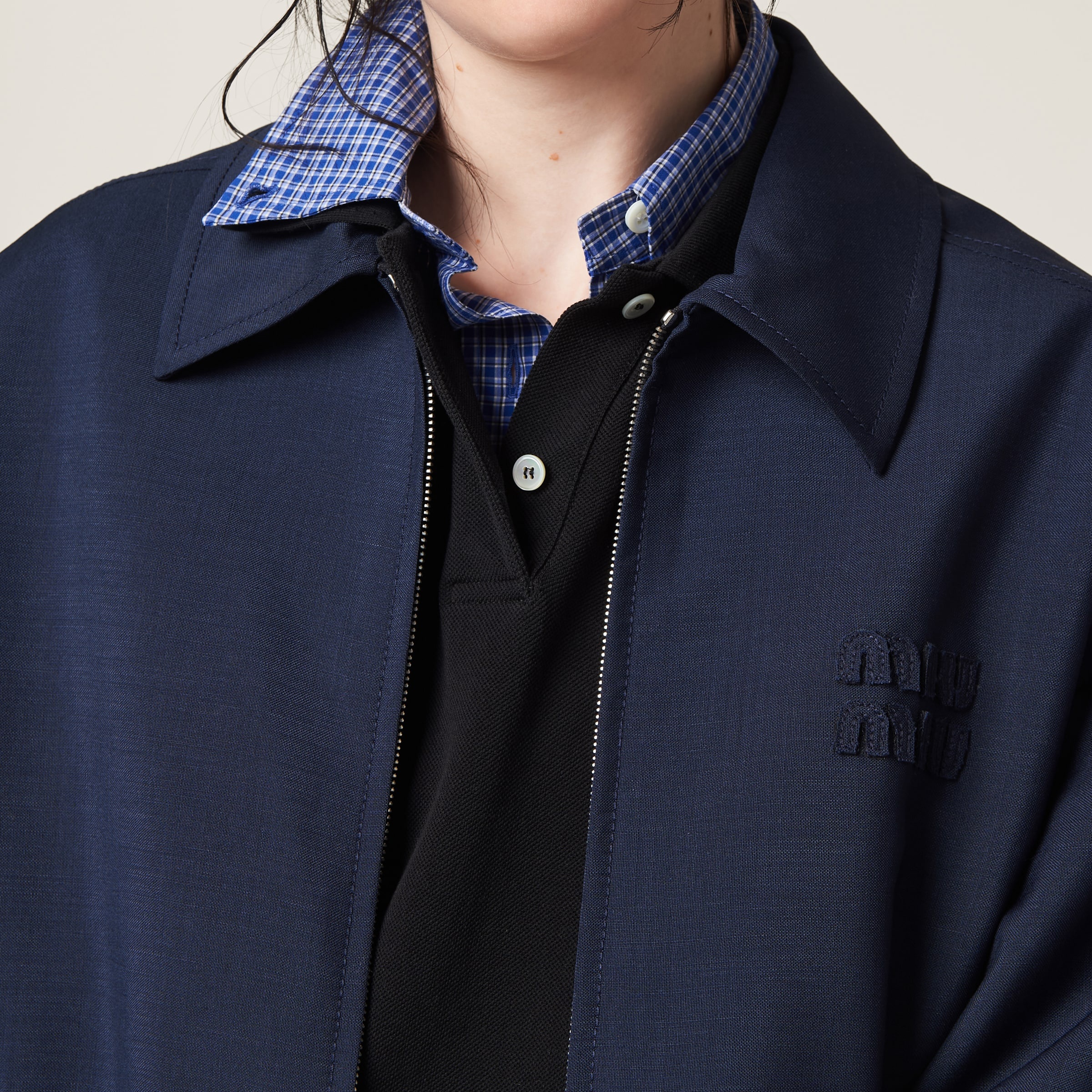 Miu Miu Mohair blouson jacket | REVERSIBLE