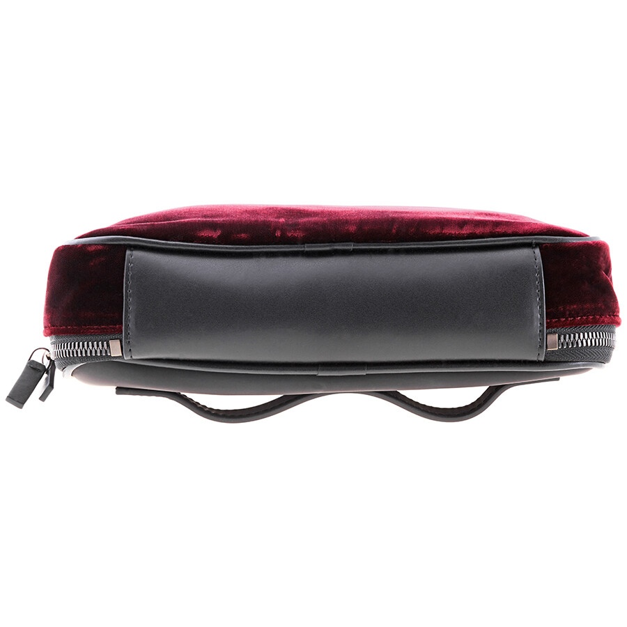 Emporio Armani Men's Sling Bag Velvet Clutch - 7