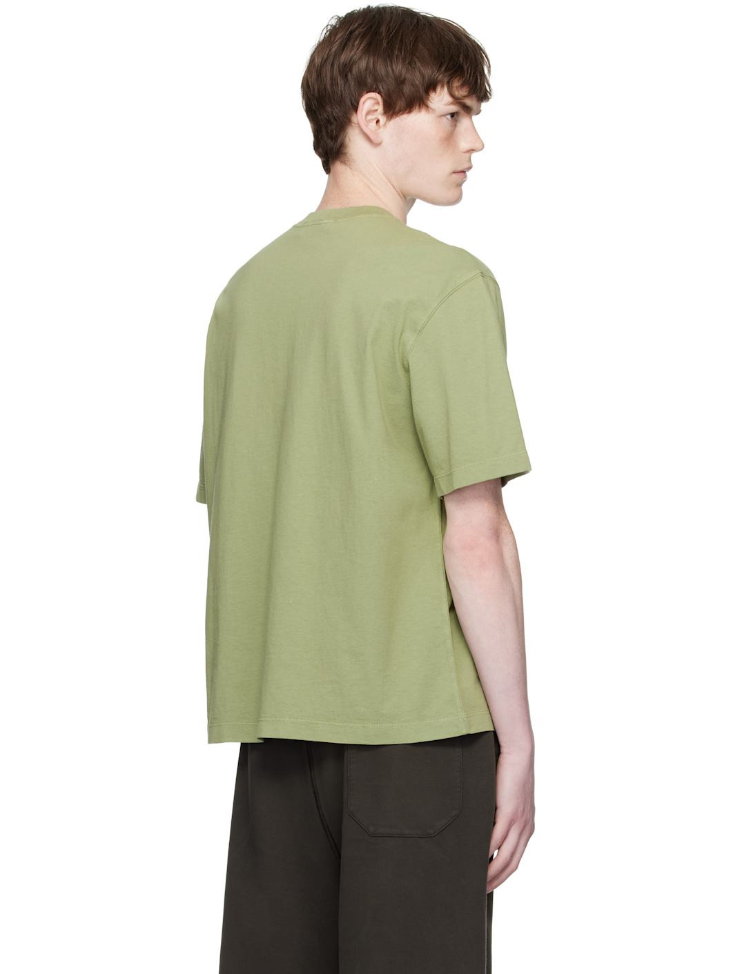 Green 2100025 Combed Organic Cotton Jersey T-shirt - 3