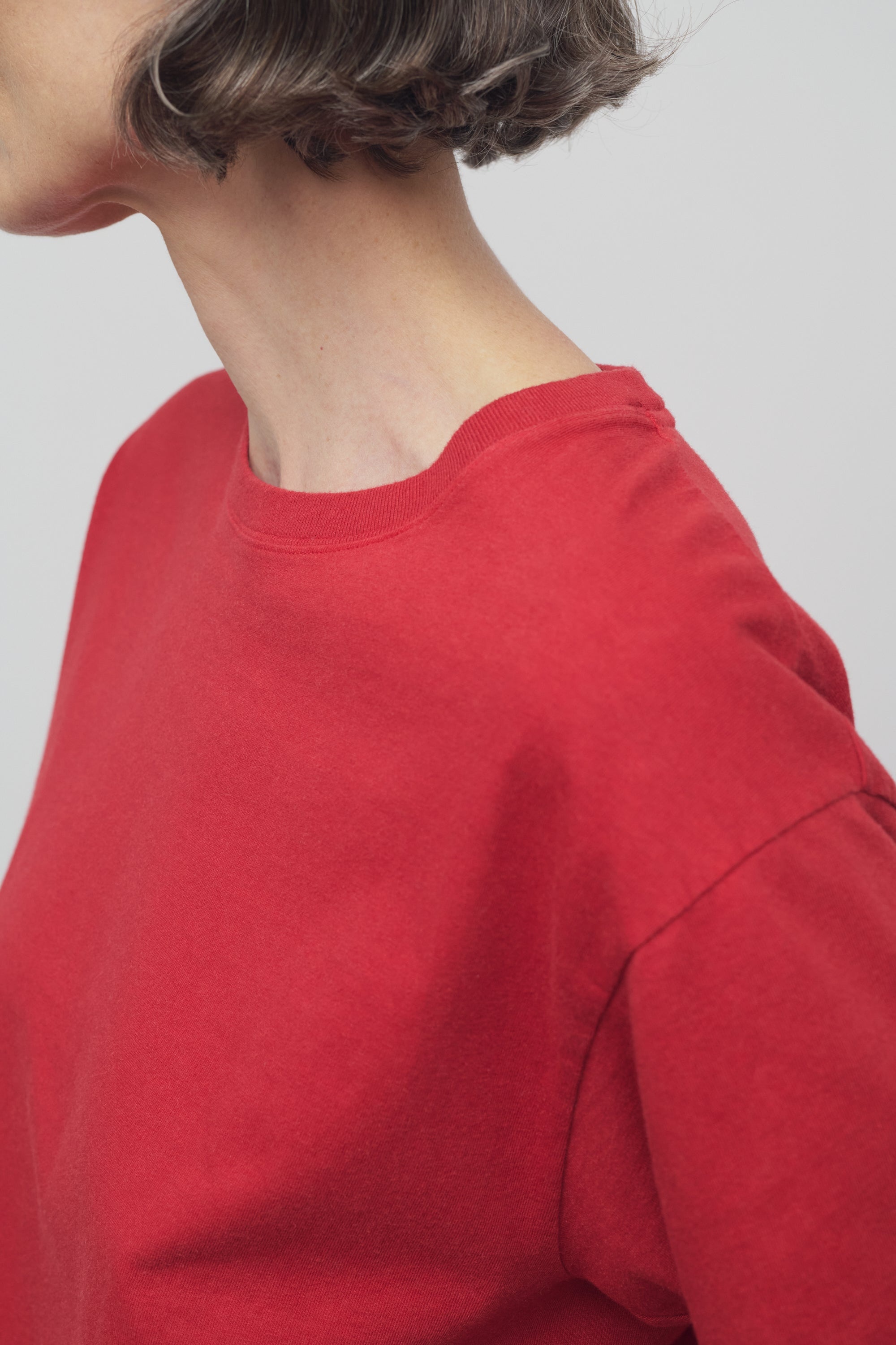Ash Top in Cotton and Silk - 6