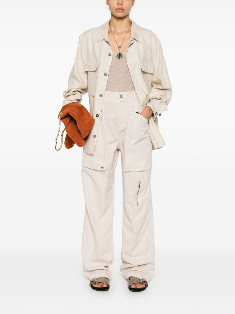 Isabel Marant Jolande straight-leg trousers outlook