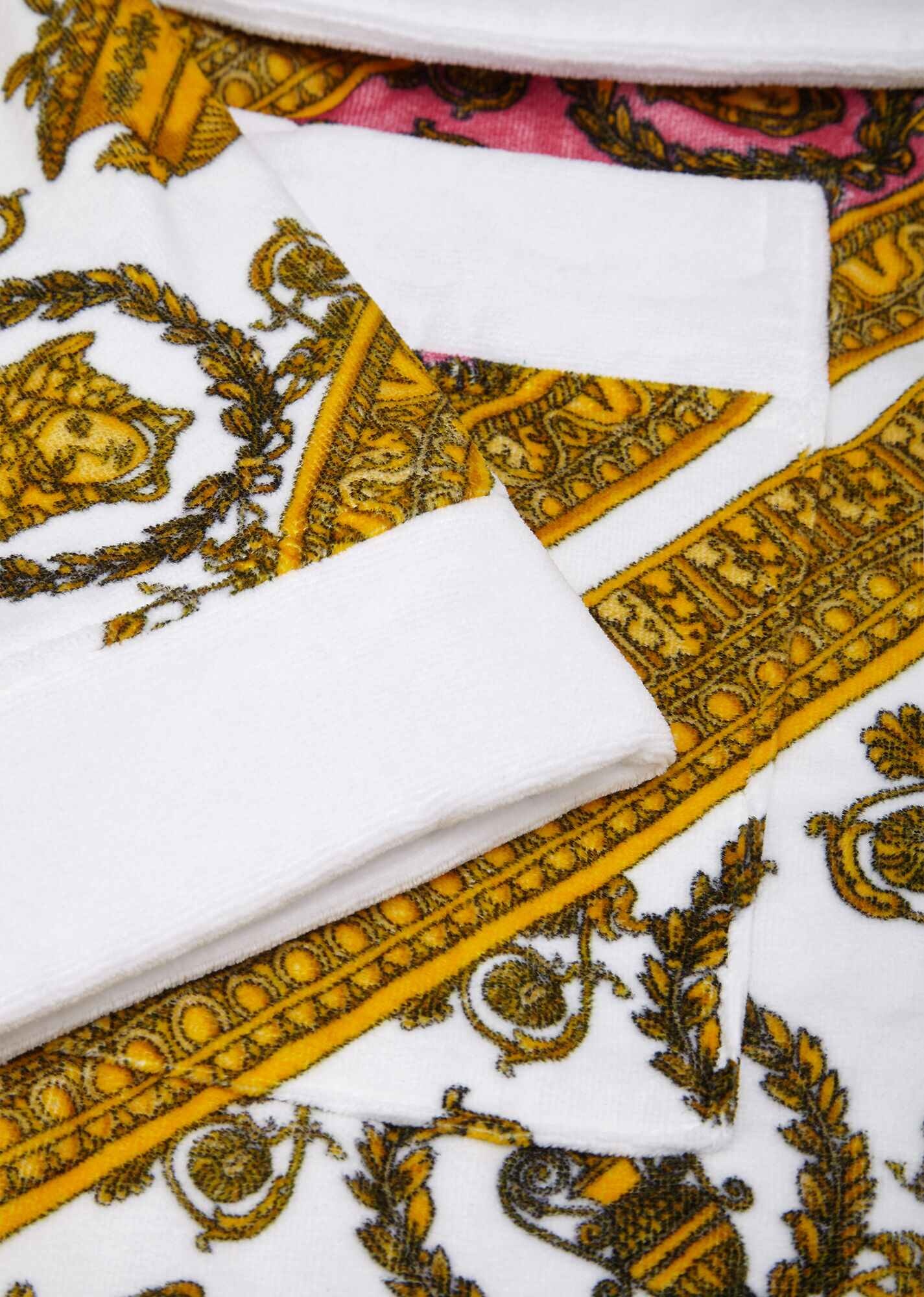I ♡ Baroque Print Bathrobe - 4