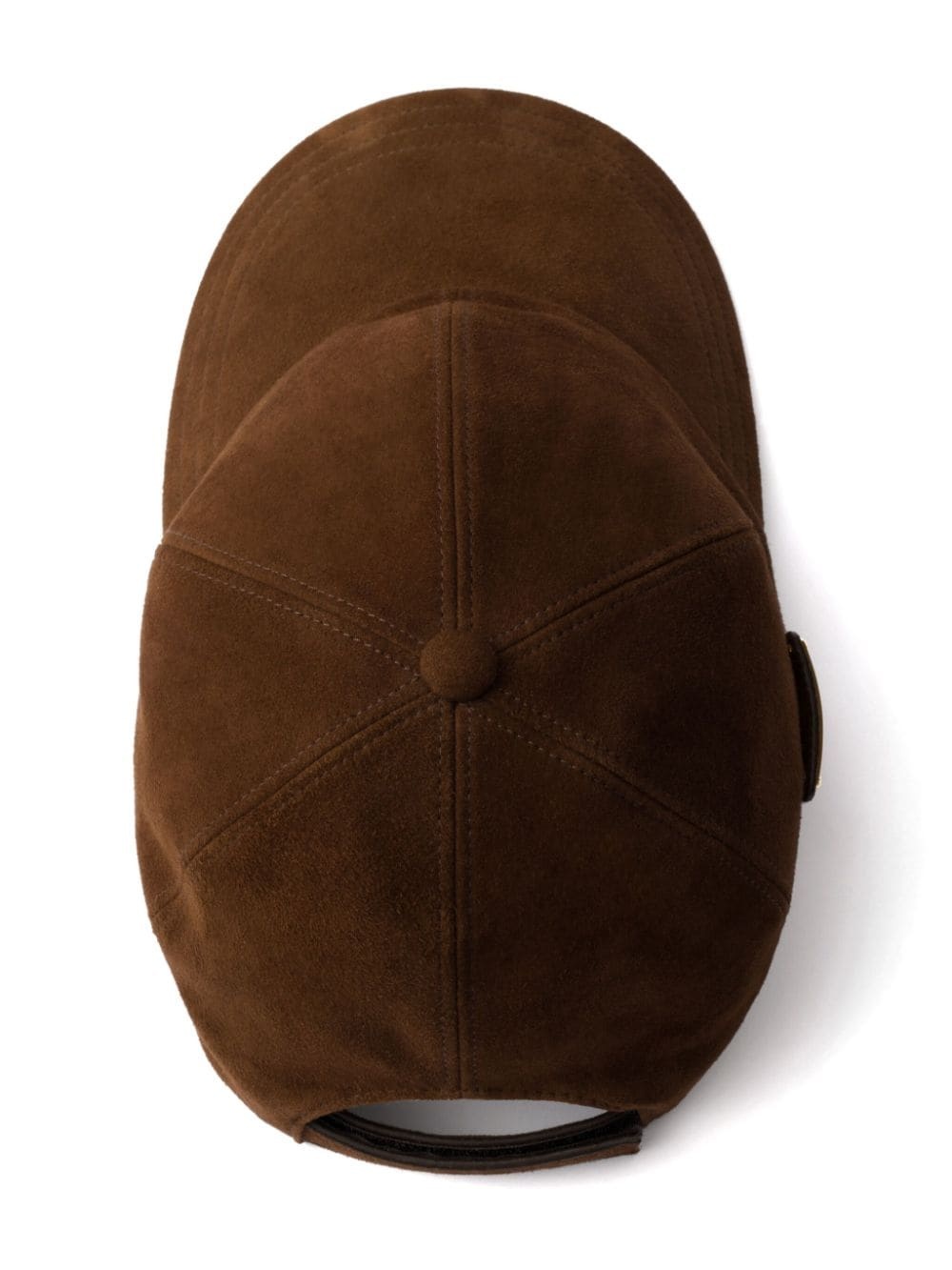 suede baseball cap - 2