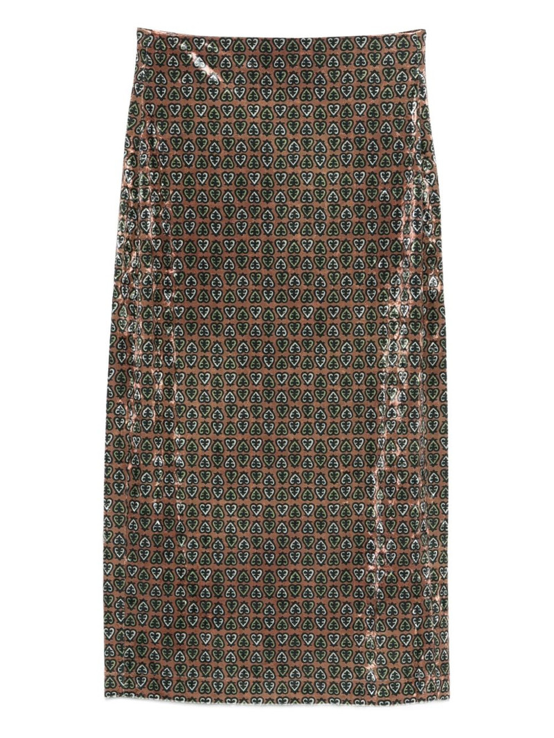 patterned skirt 1