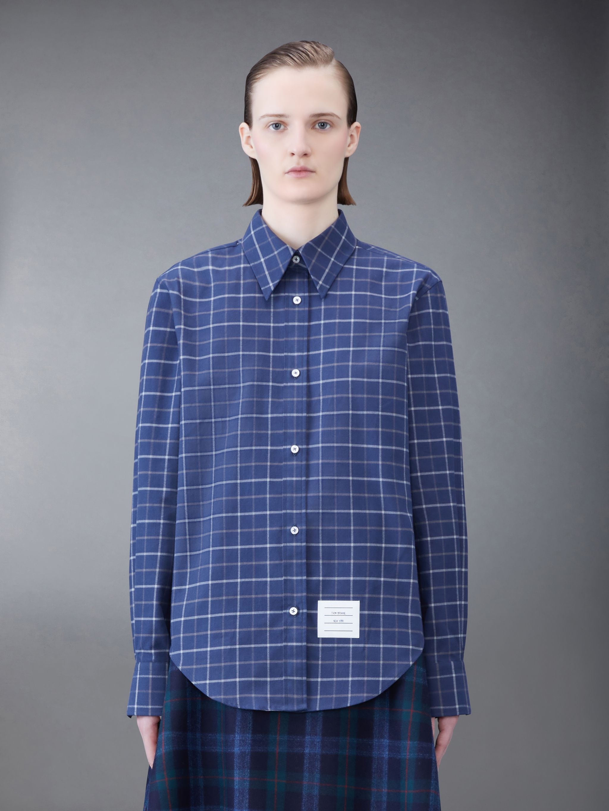 Tattersal Check Flannel Easy Fit Shirt - 2