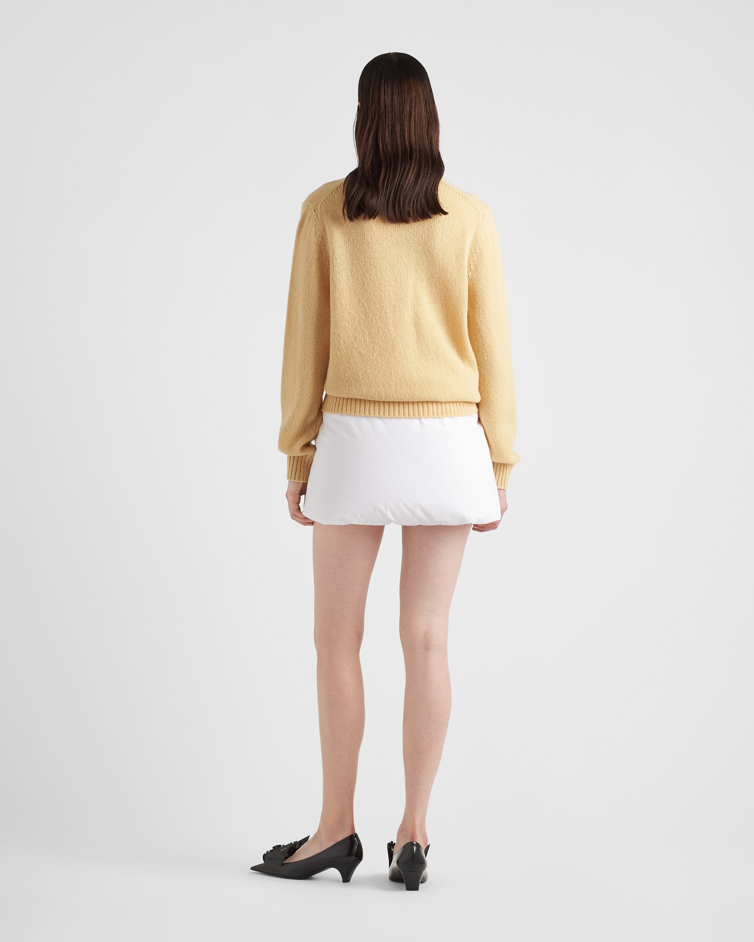 Wool and cashmere crew-neck sweater - 5