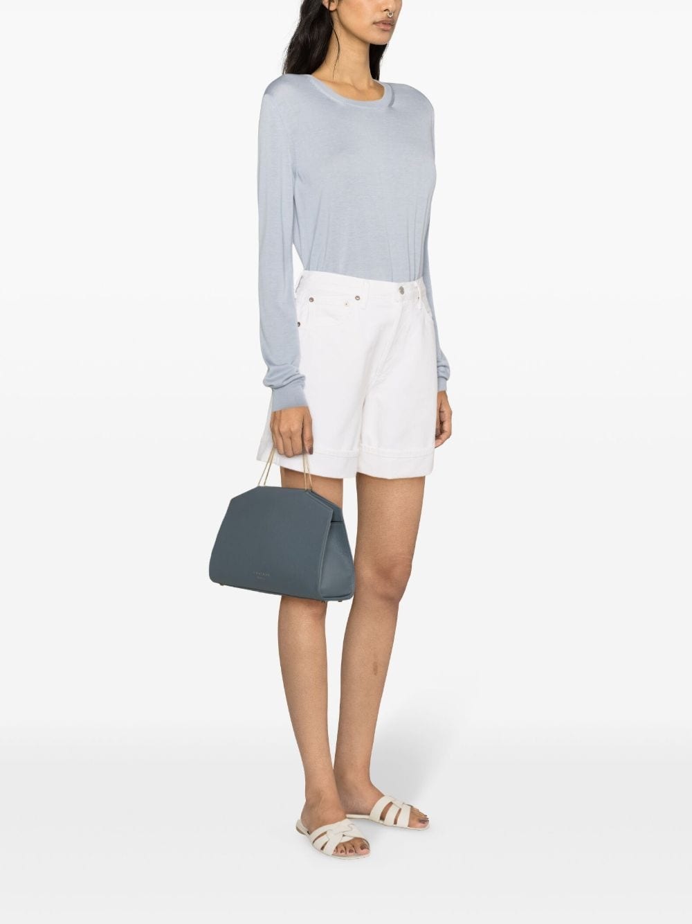 Dame wide-leg denim shorts - 3
