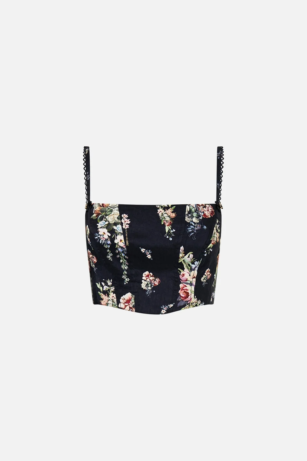 CORSET CROP TOP - 1