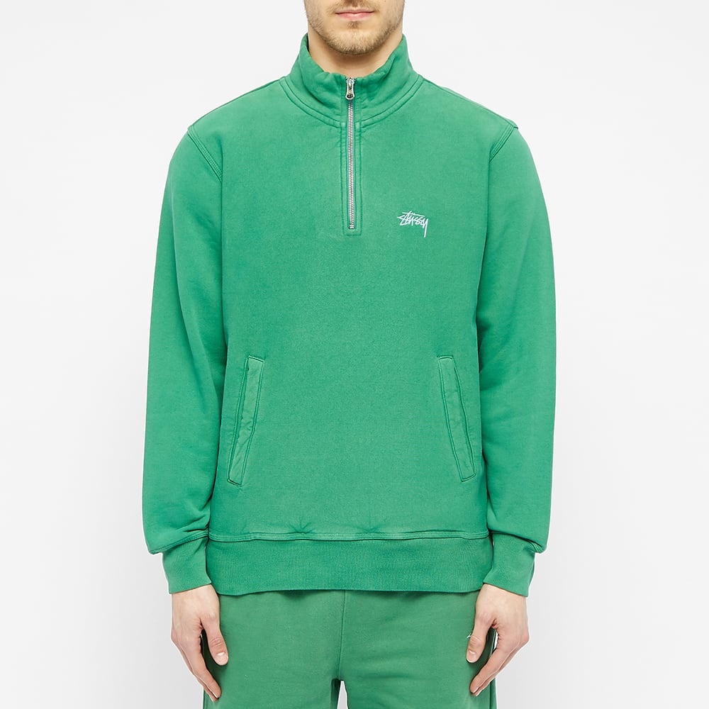 Stussy Stock Fleece Mock Sweat - 4