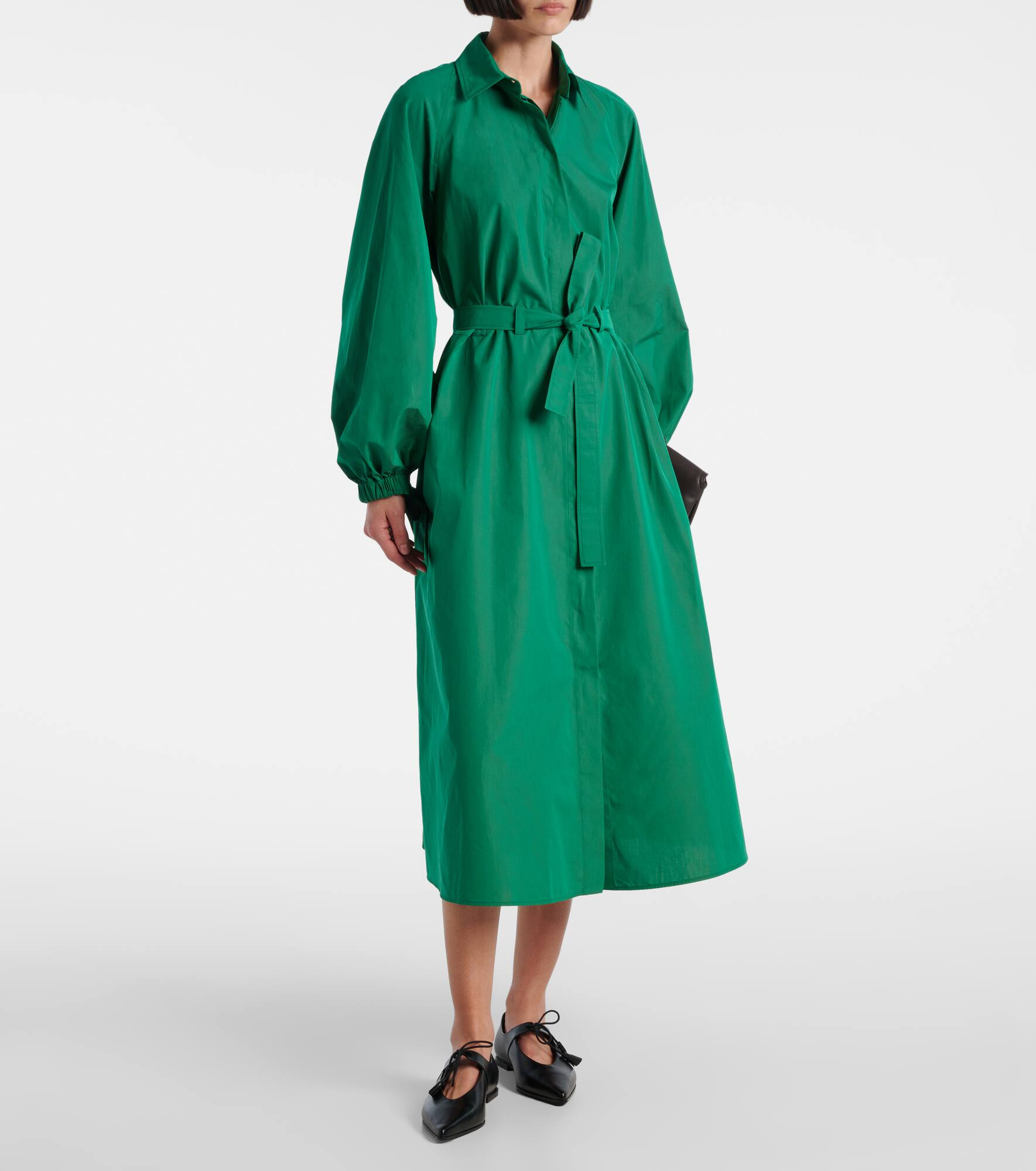 Viale cotton shirt dress - 2