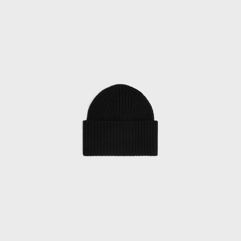 CELINE triomphe beanie IN SEAMLESS CASHMERE outlook