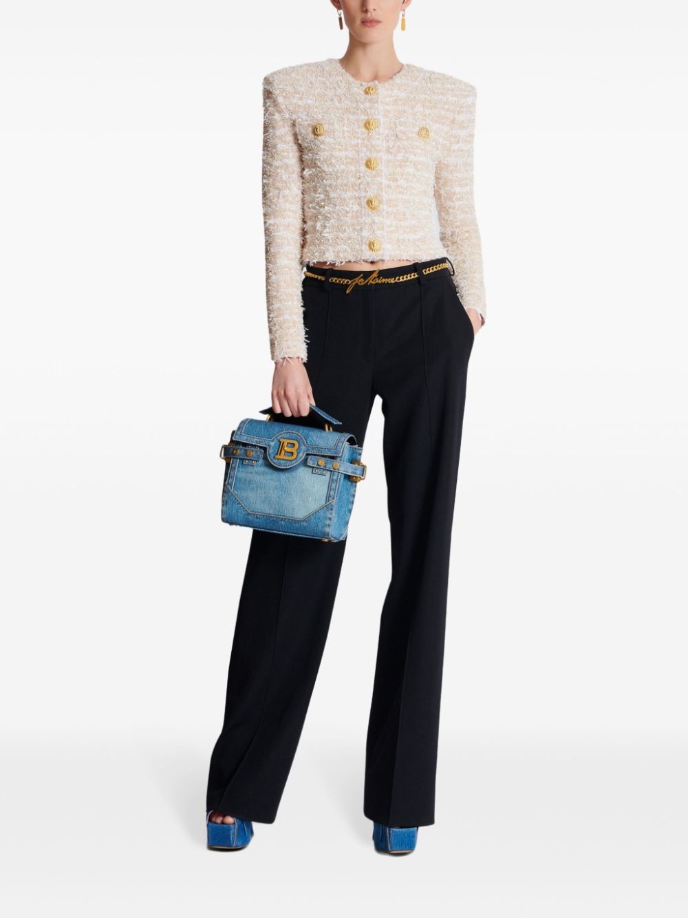 Balmain Women Cropped Jacket - 2