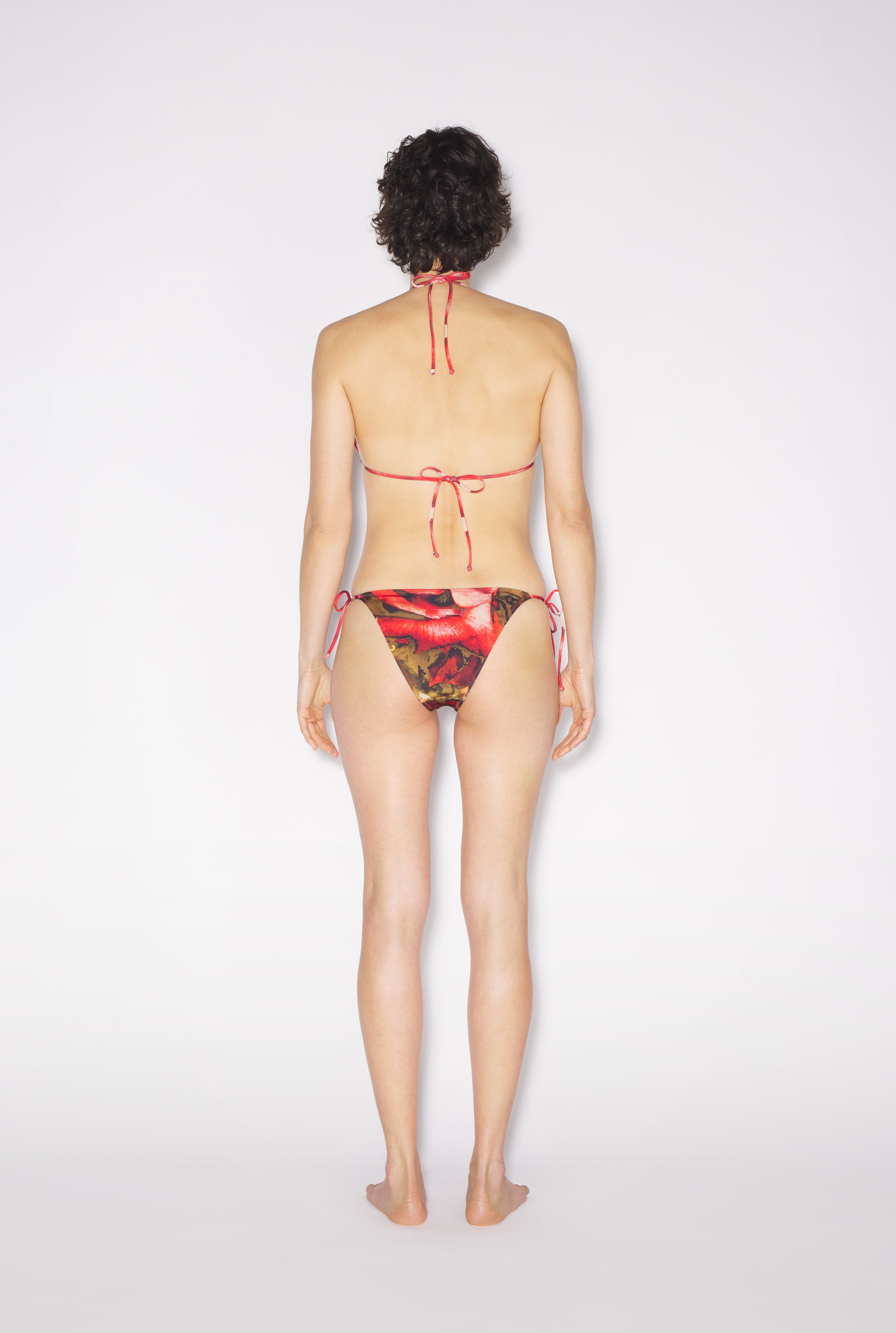 THE RED ROSES BIKINI BOTTOM - 2