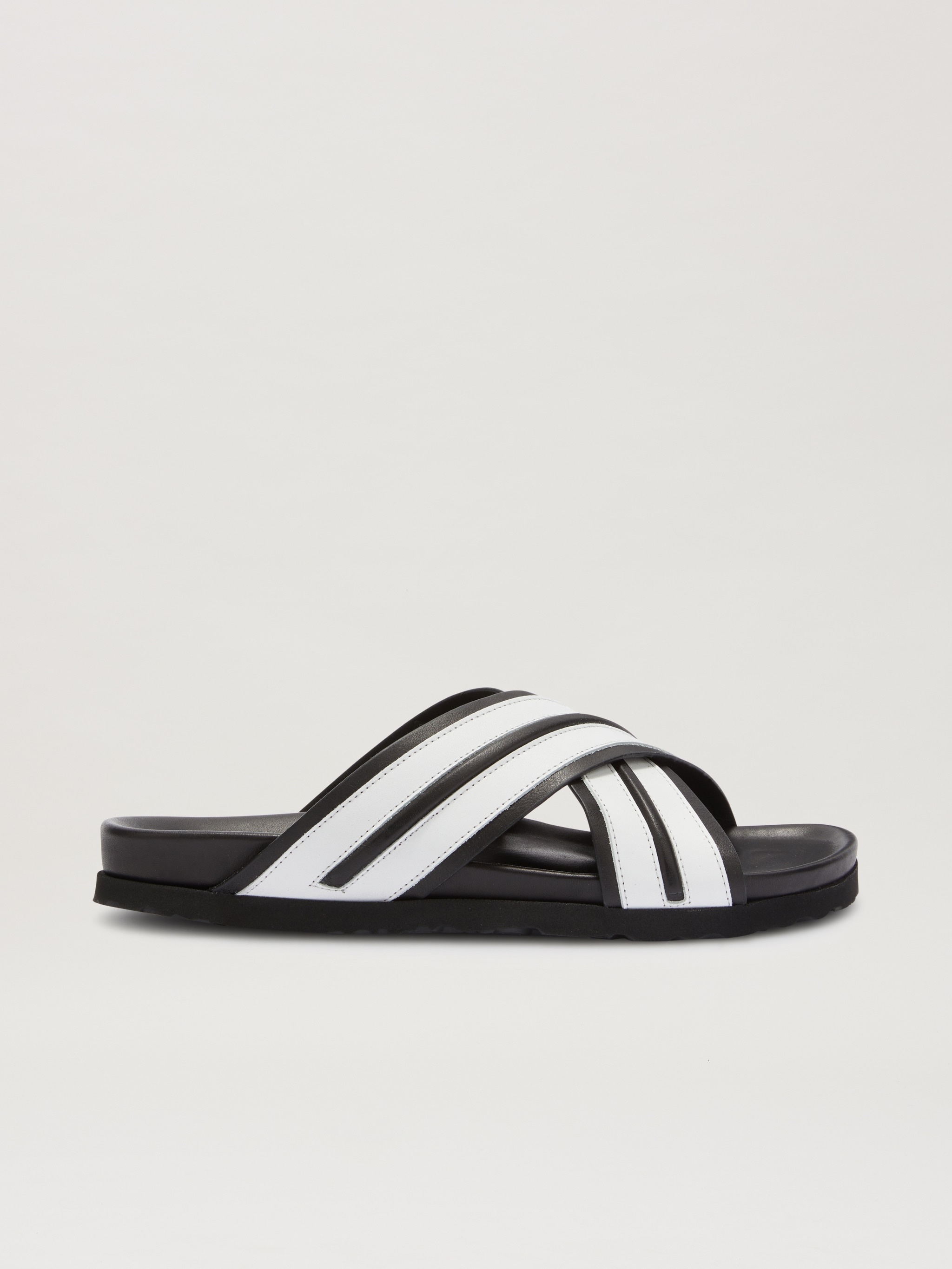 Criss Cross Track Sandals - 1