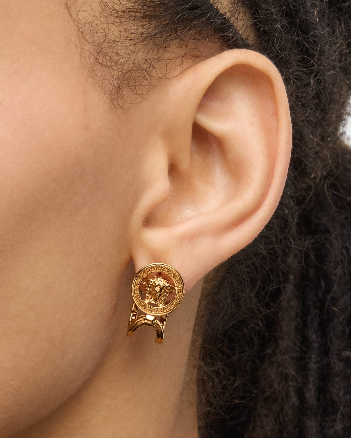 Medusa 95 Brass Earrings - 2