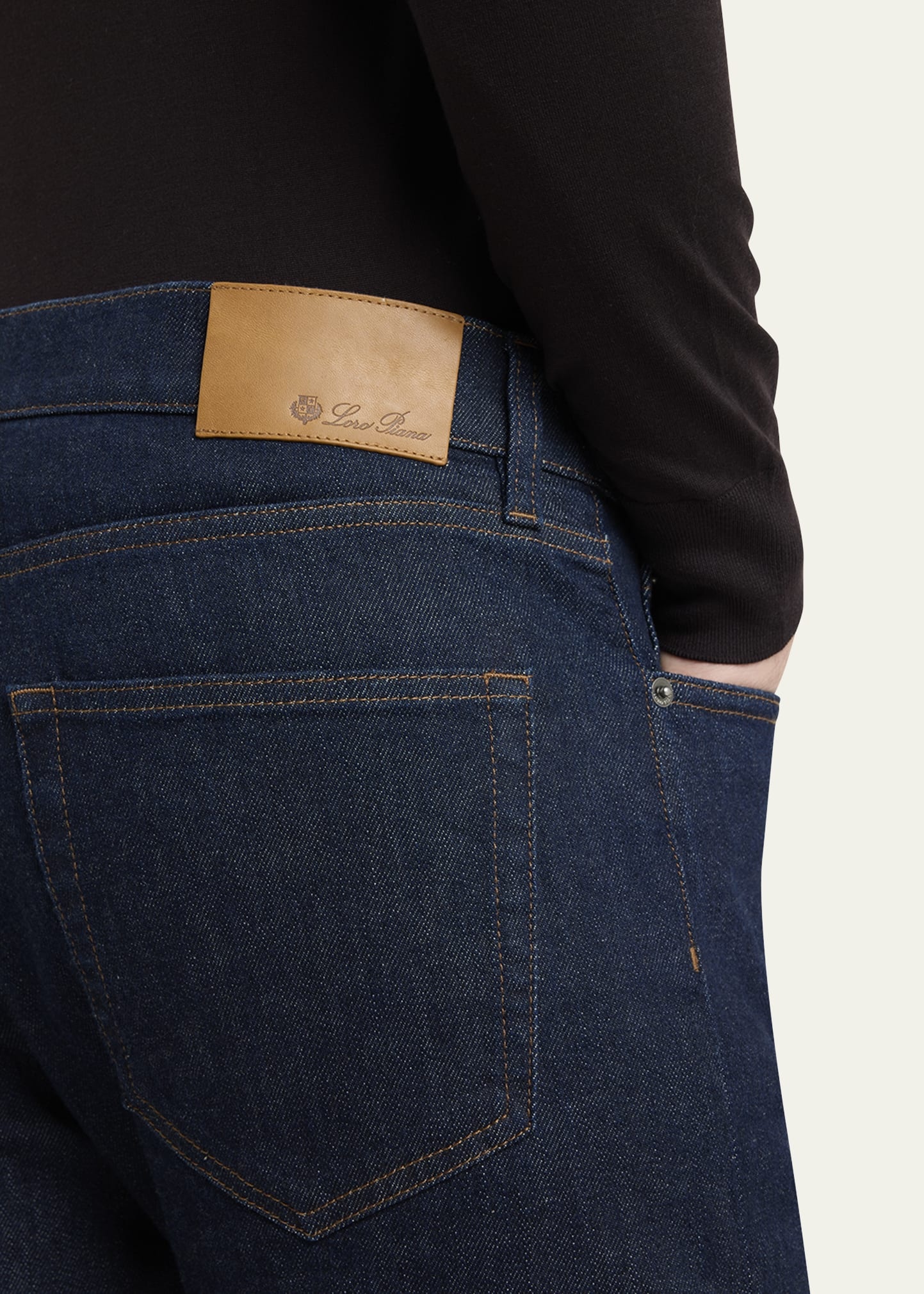 Men's Quarona Kurashiki Slim Denim Trousers - 7