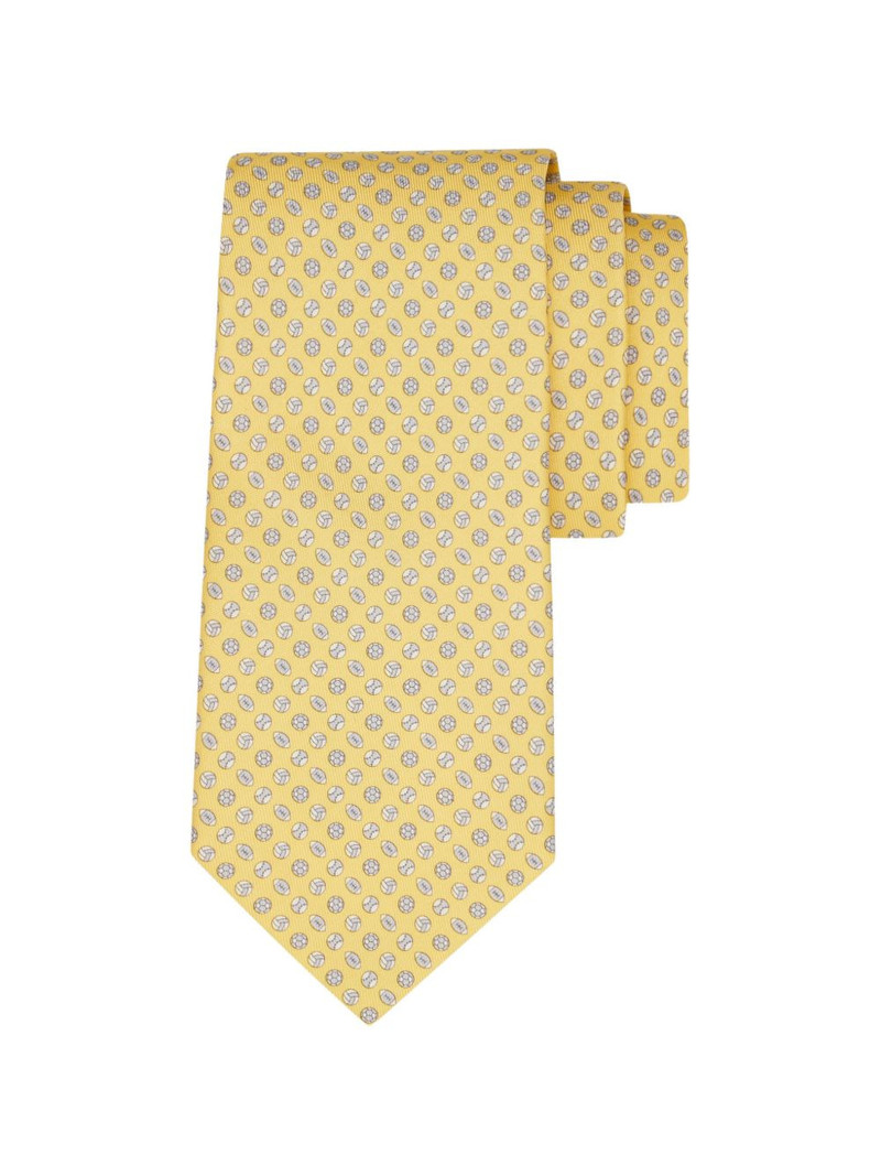 Sport print silk tie 1