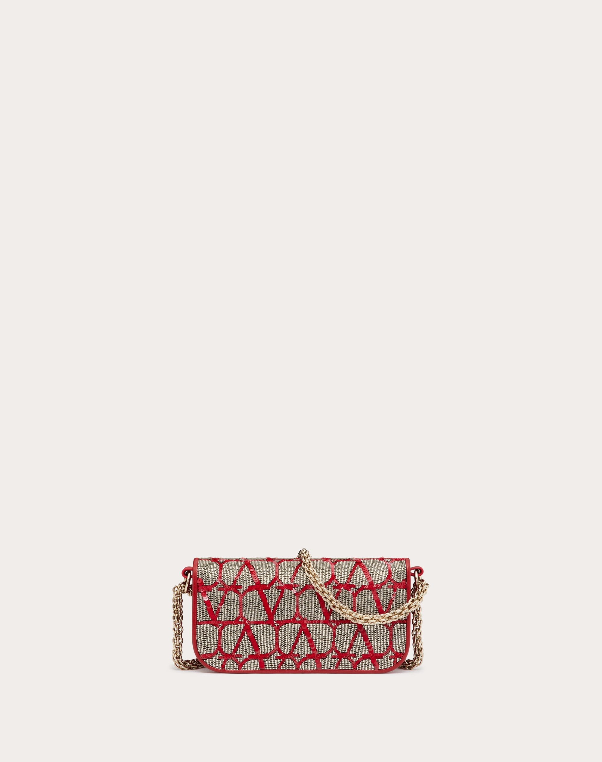 SMALL LOCÒ SHOULDER BAG WITH TOILE ICONOGRAPHE EMBROIDERY - 3