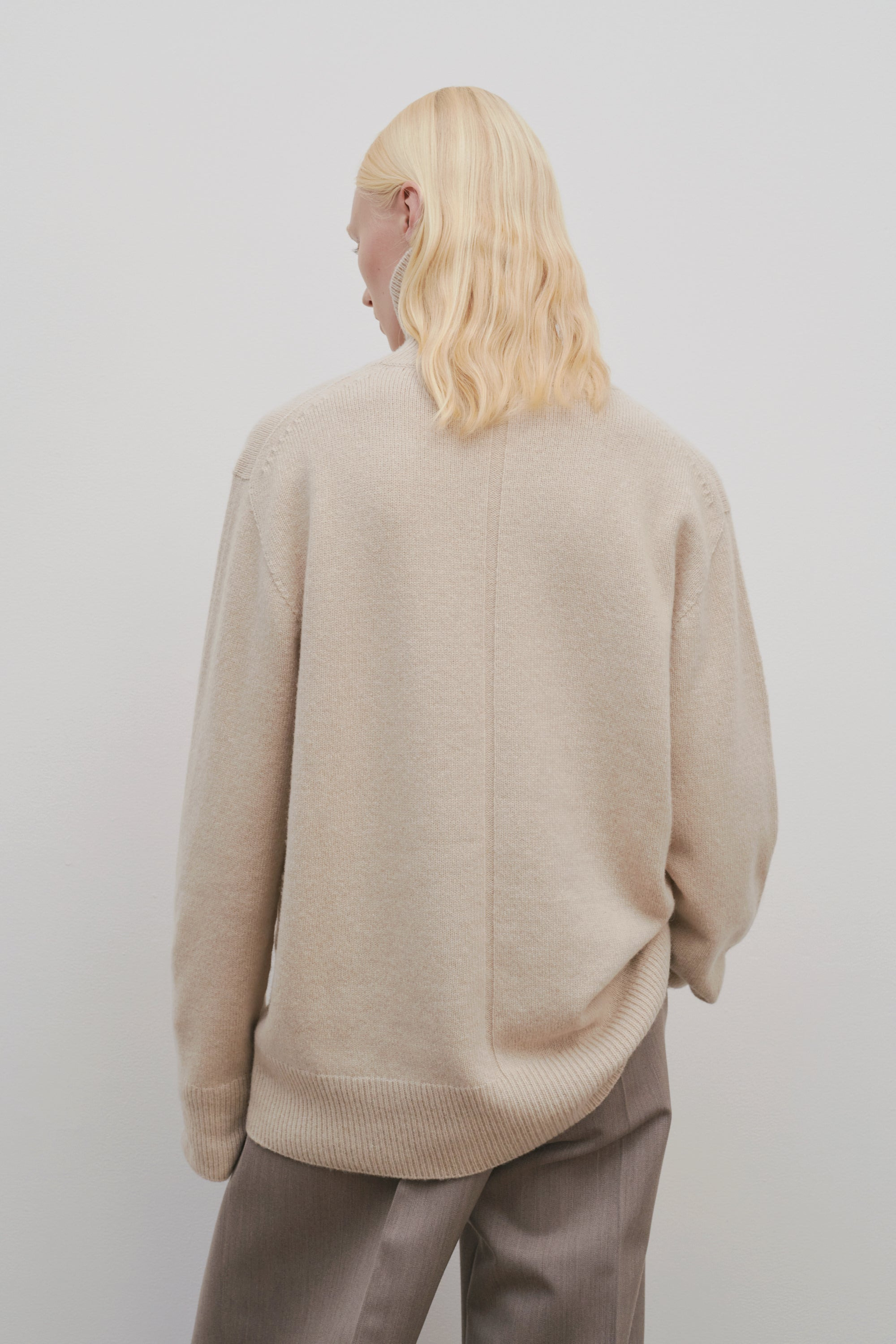 Stepny Top in Wool and Cashmere - 5