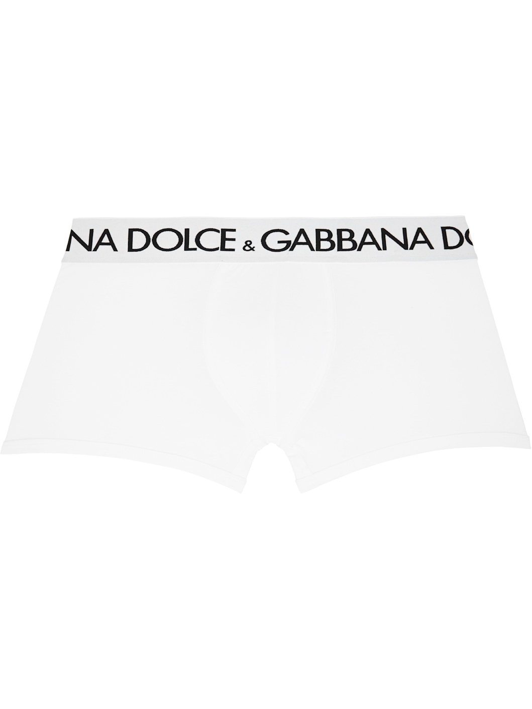 Two-Pack White Cotton Jersey Boxers - 2