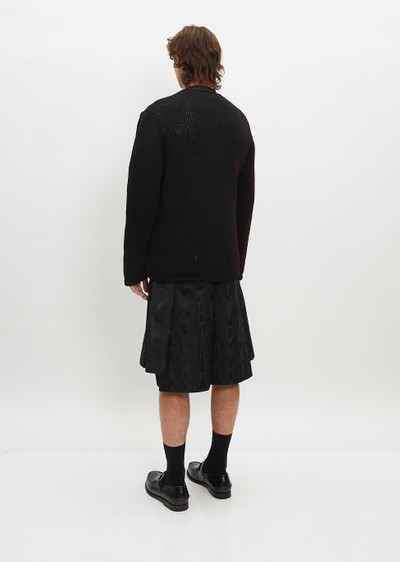 Comme des Garçons Homme Plus Lily Yarn Jersey Cardigan 1 outlook