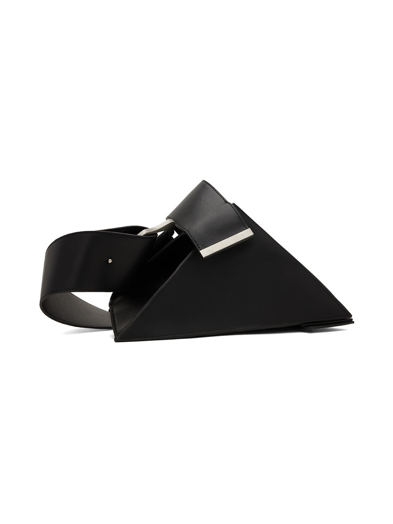 HELIOT EMIL™ Black Maquette Leather Bag outlook