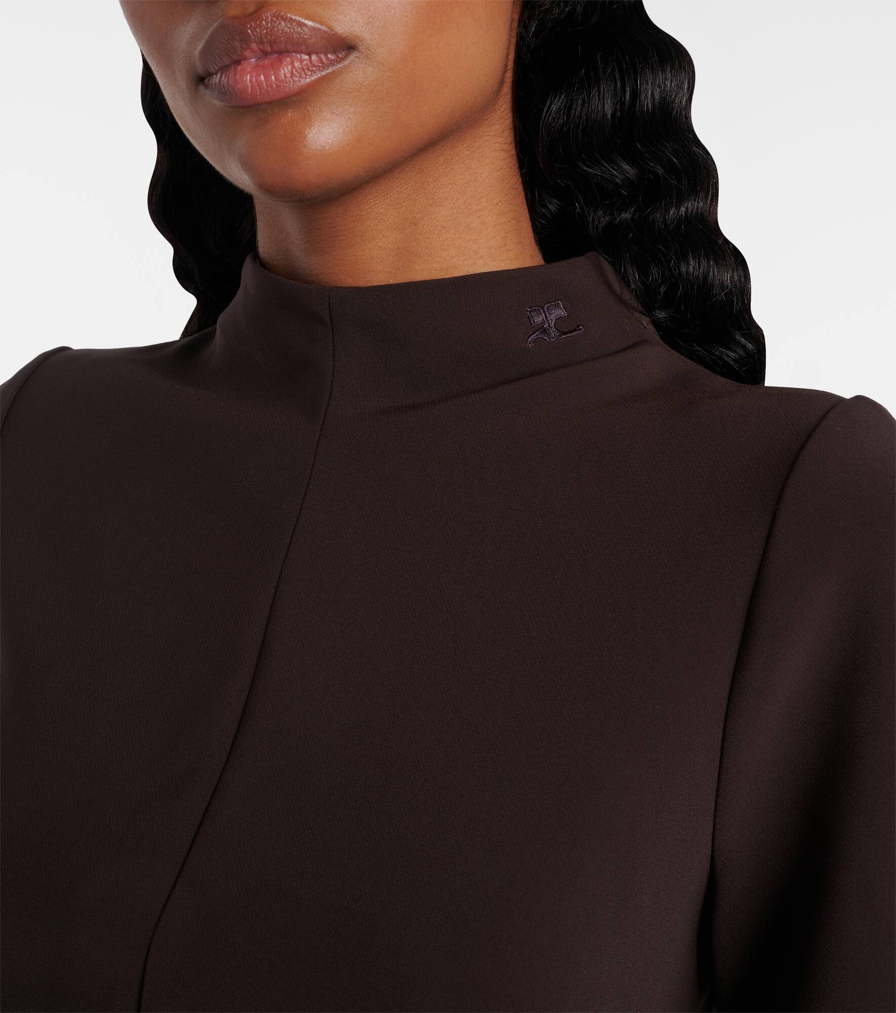 Twill minidress - 4