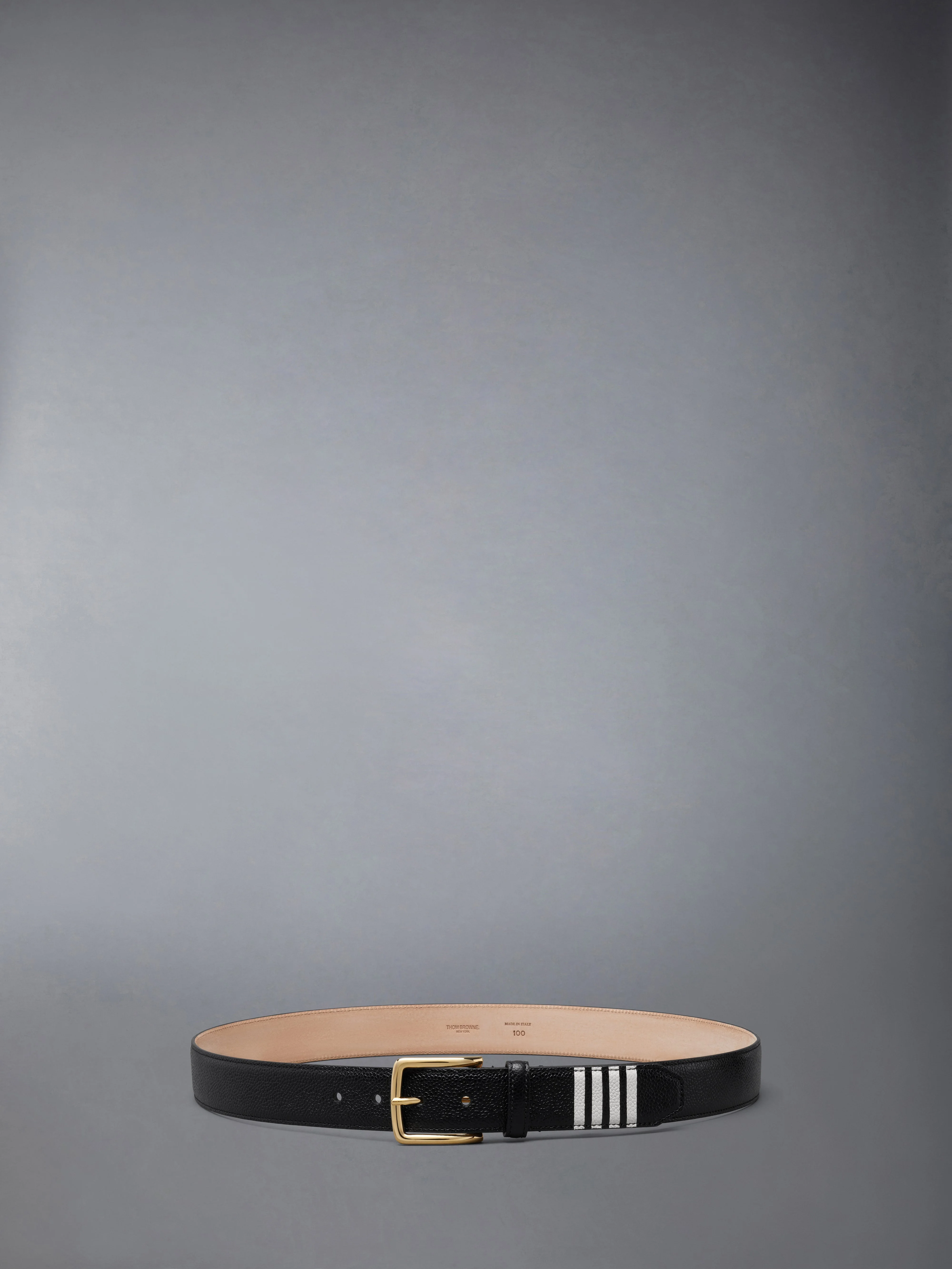 PEBBLE GRAIN 4-BAR LOOP BELT - 1