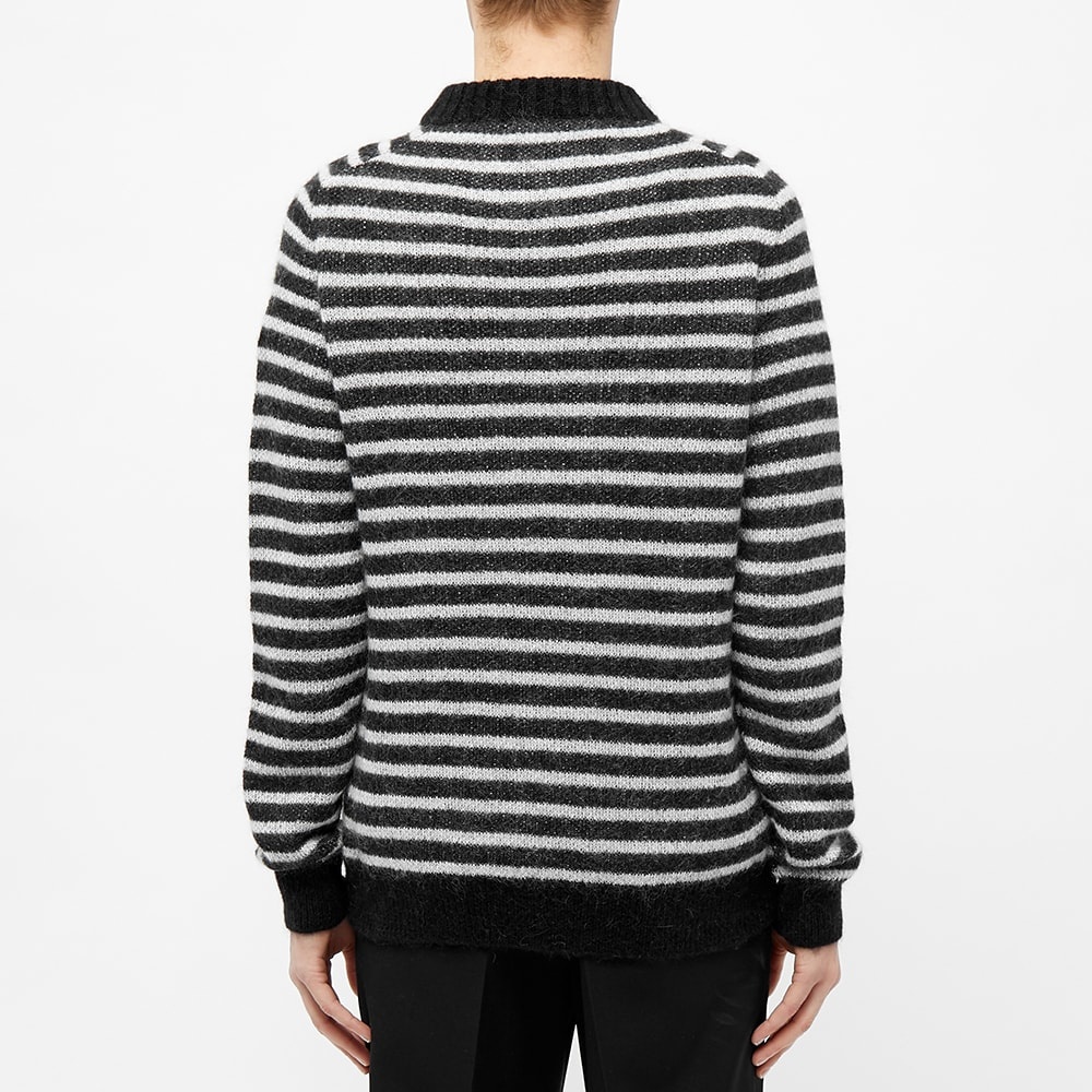 Saint Laurent Stripe Mohair Knit - 5