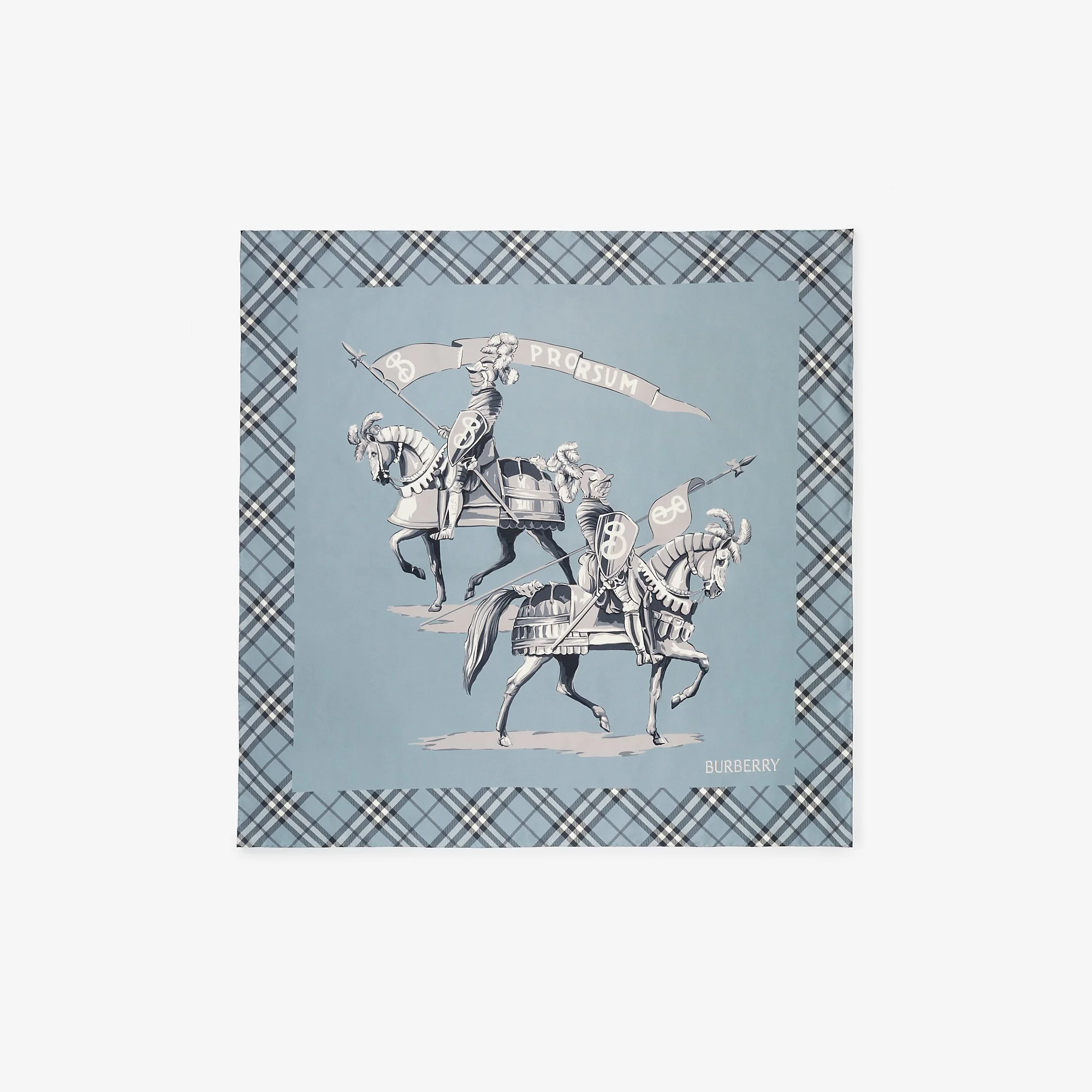 Archive Knight Silk Scarf - 1