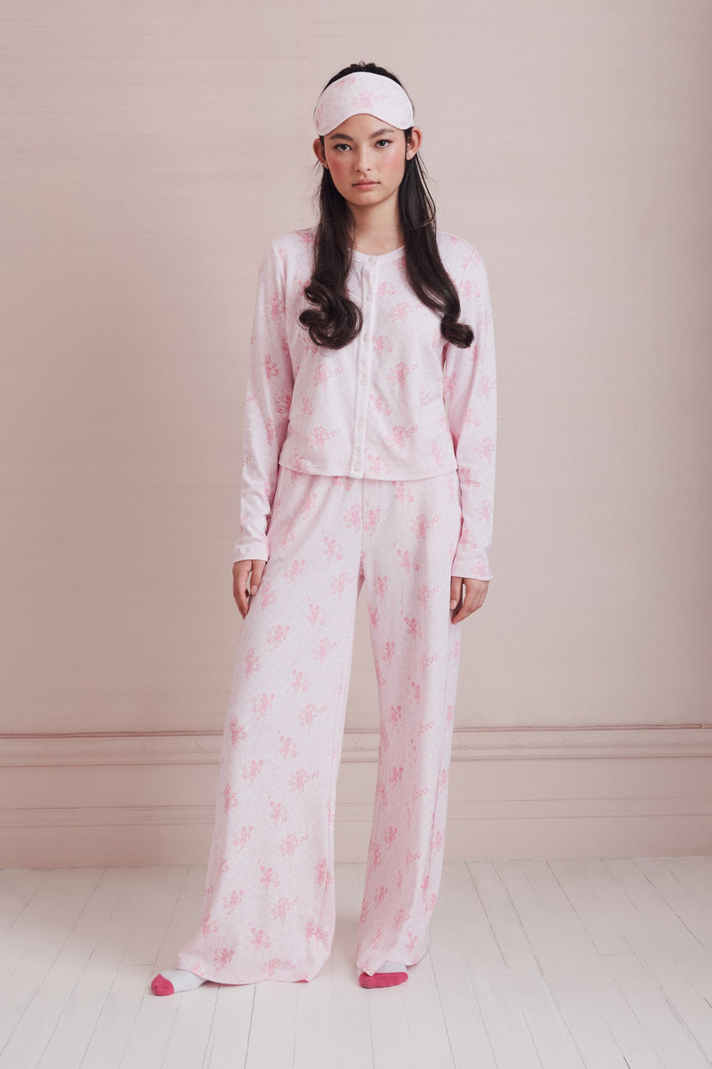 LoveShackFancy x Roller Rabbit Cupid's Kiss Boden Pant 1