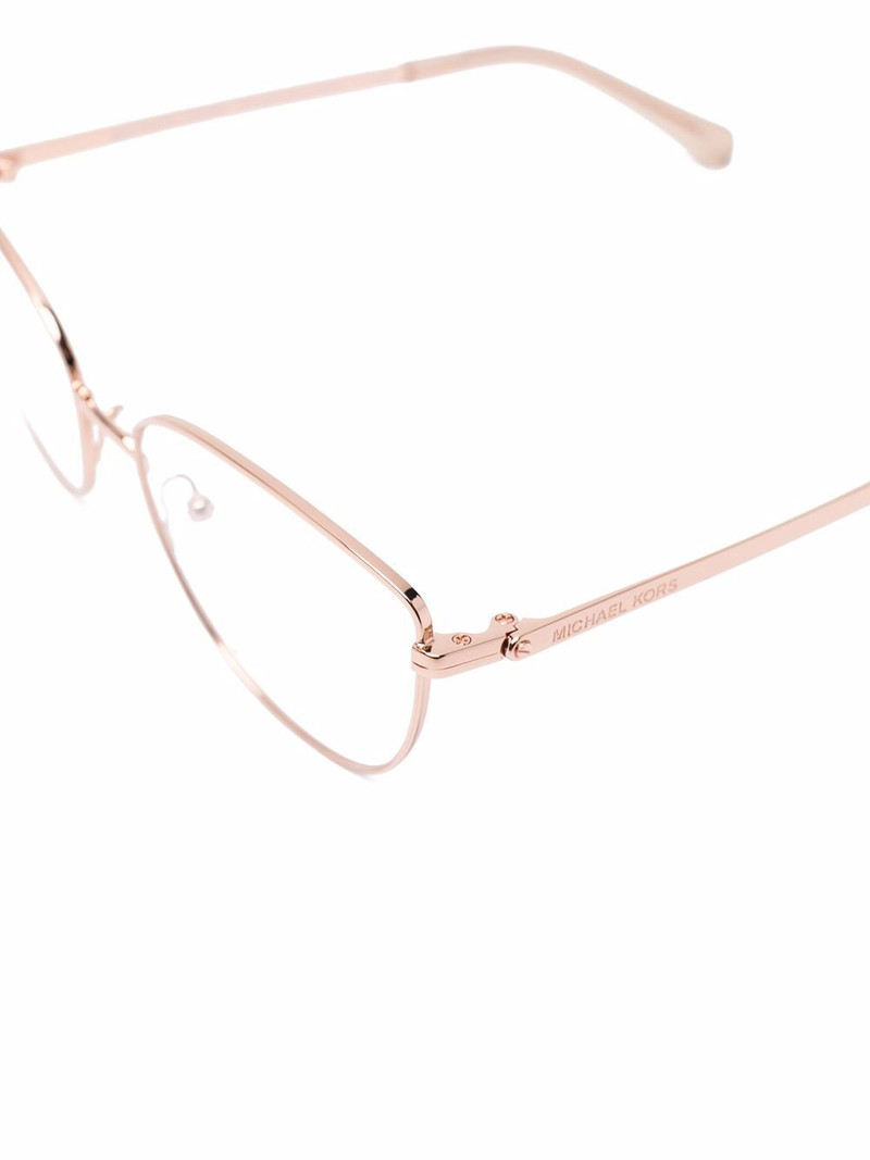 logo square-frame glasses 3