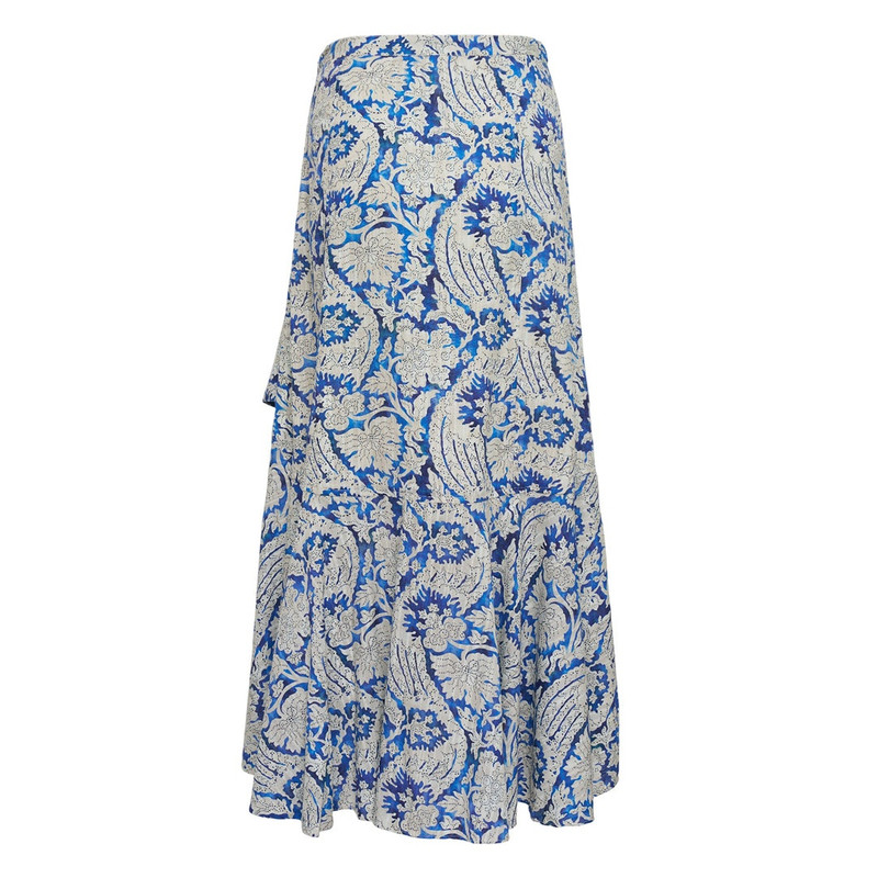 ULLA JOHNSON Sabina Faux Wrap Skirt outlook