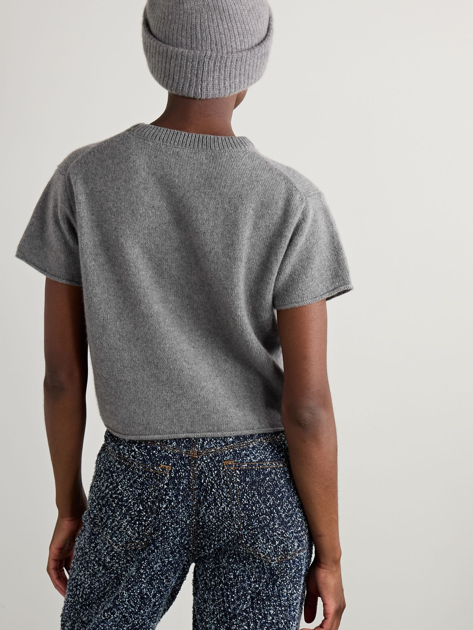 Cashmere sweater Gray - 4