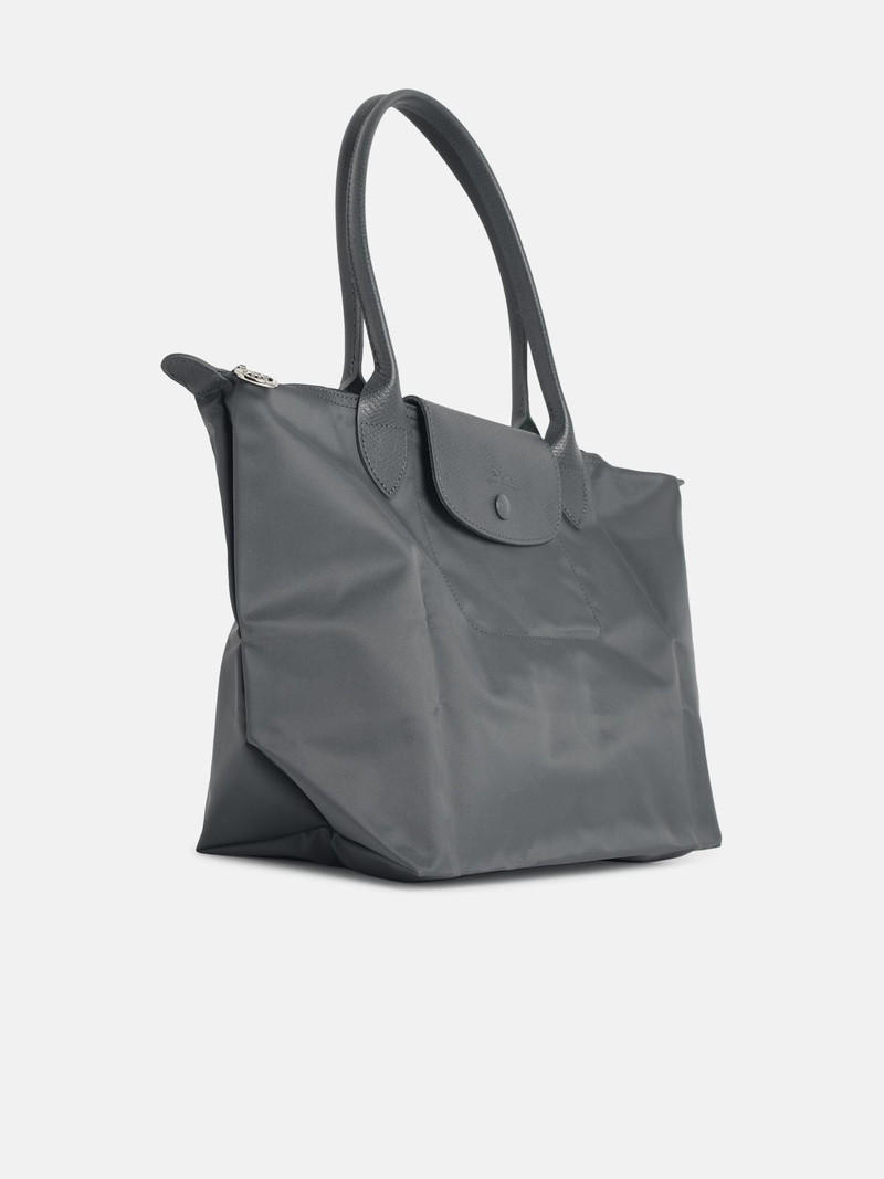 Longchamp 'M LE PLIAGE ONE' ANTHRACITE TELA SHOPPING BAG outlook