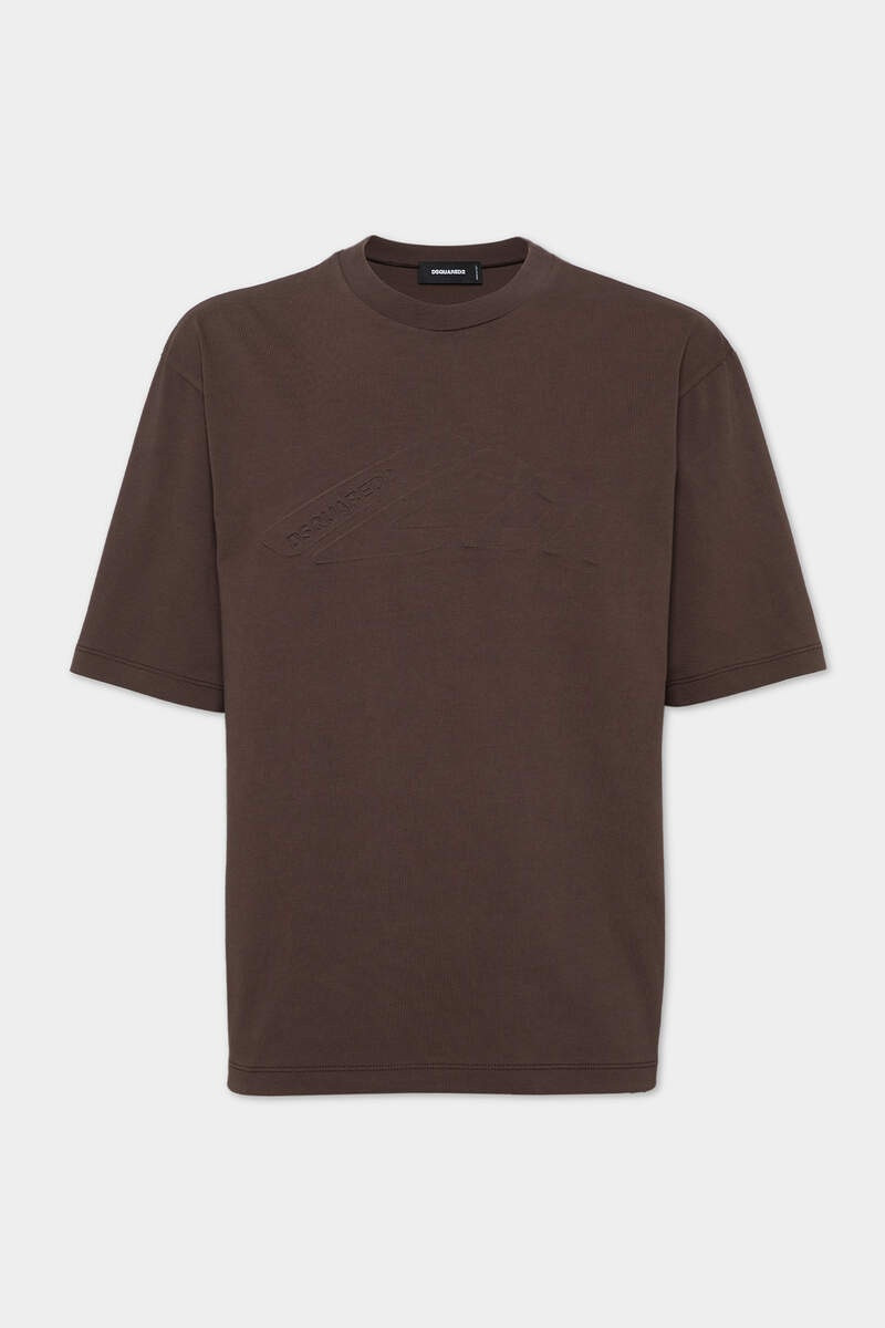 ICON NEW GENERATION LOOSE FIT EMBOSSED T-SHIRT - 1