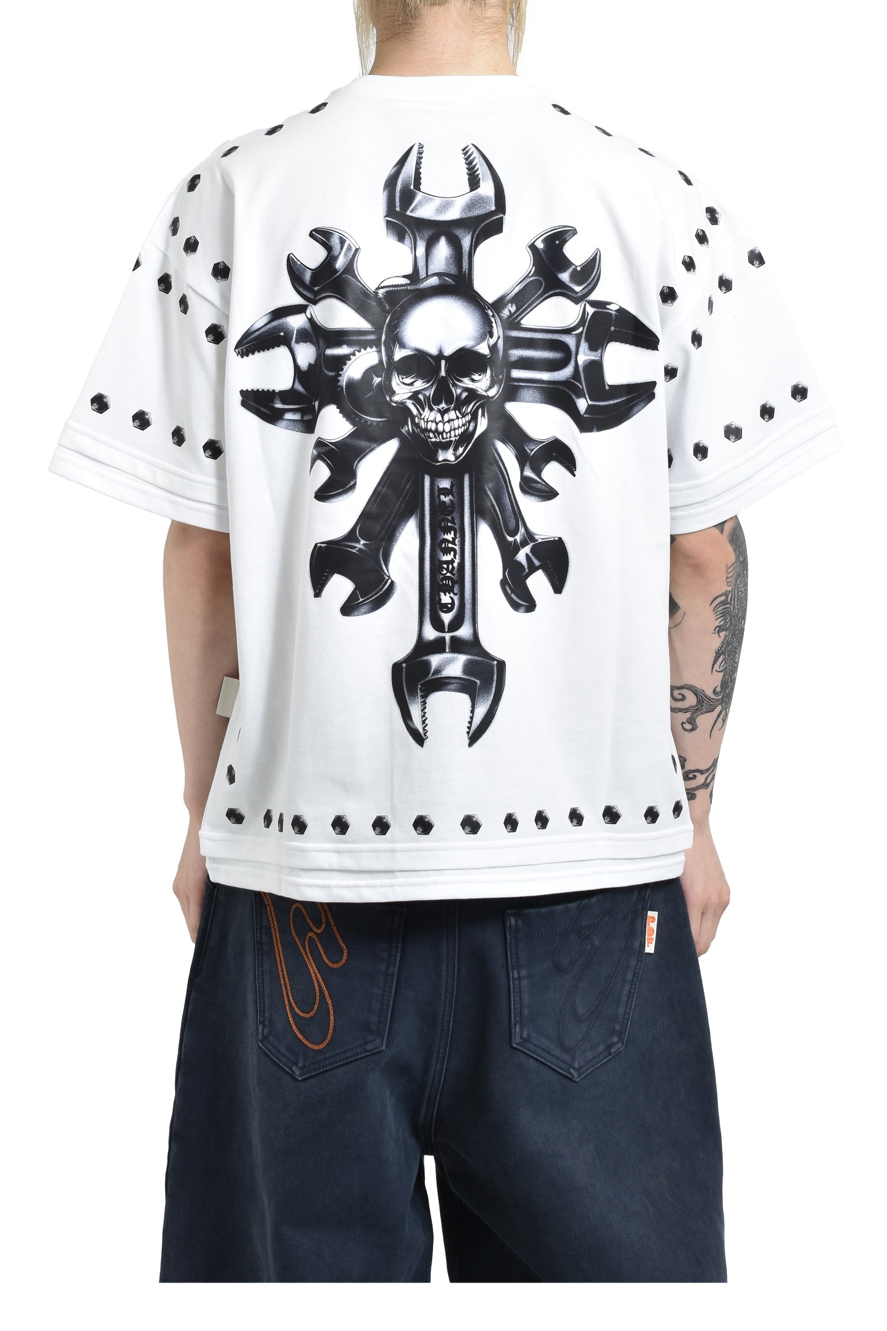 BULLONS TEE (DOM46 BIS) / WHT - 2