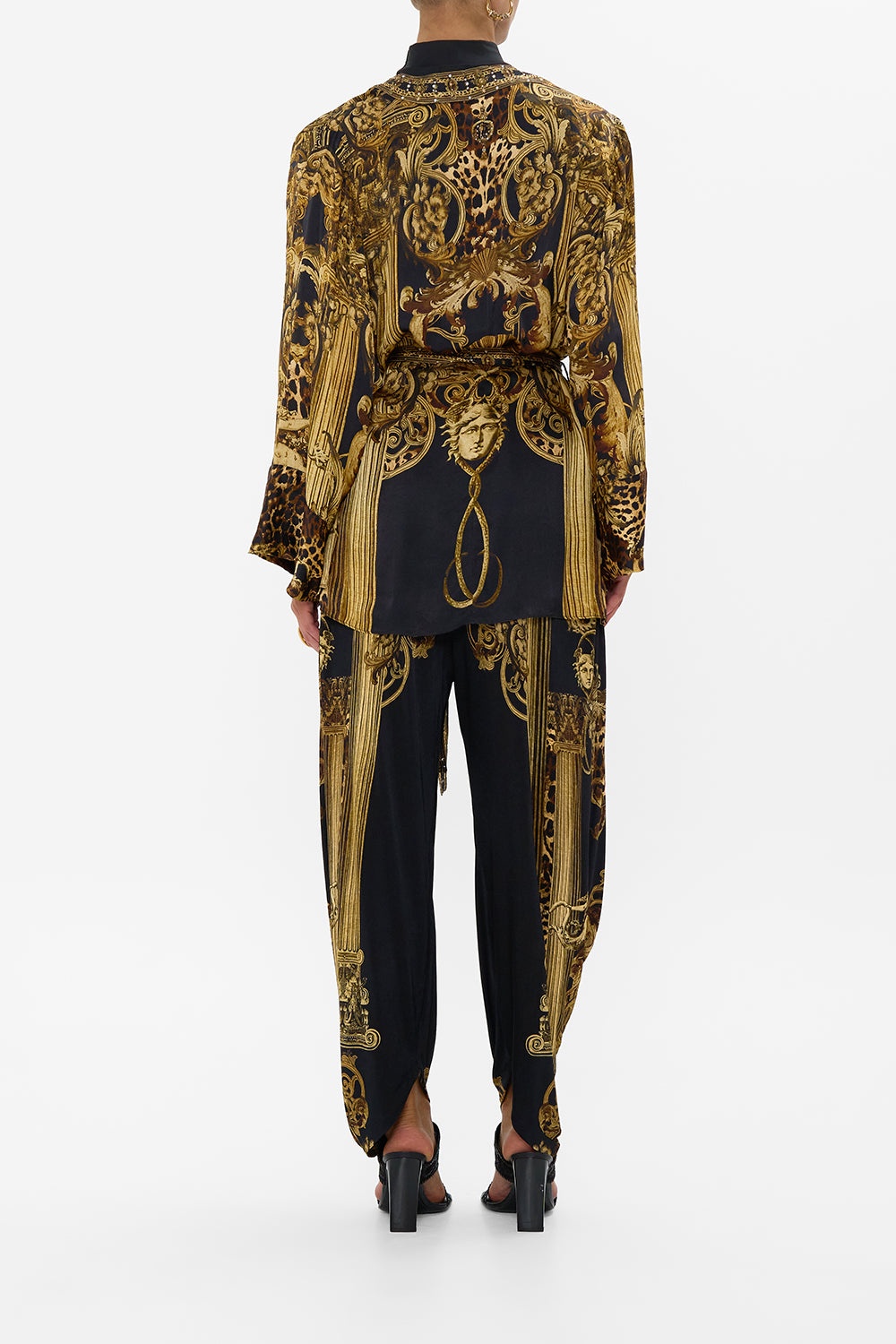 SPLIT HEM JERSEY PANT - 10